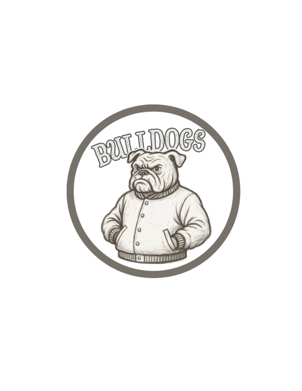 Bulldogs Button