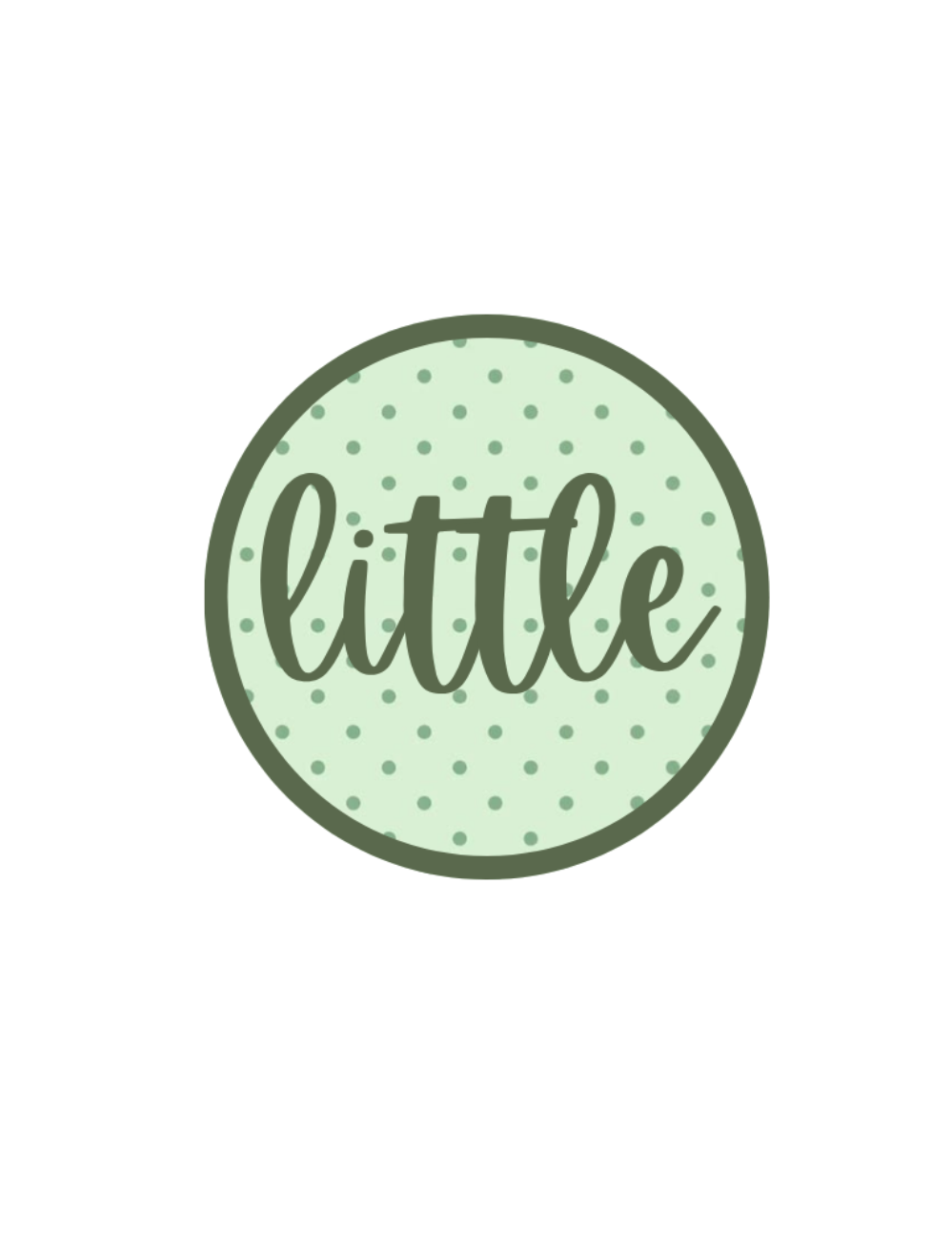Sorority "Little" Button