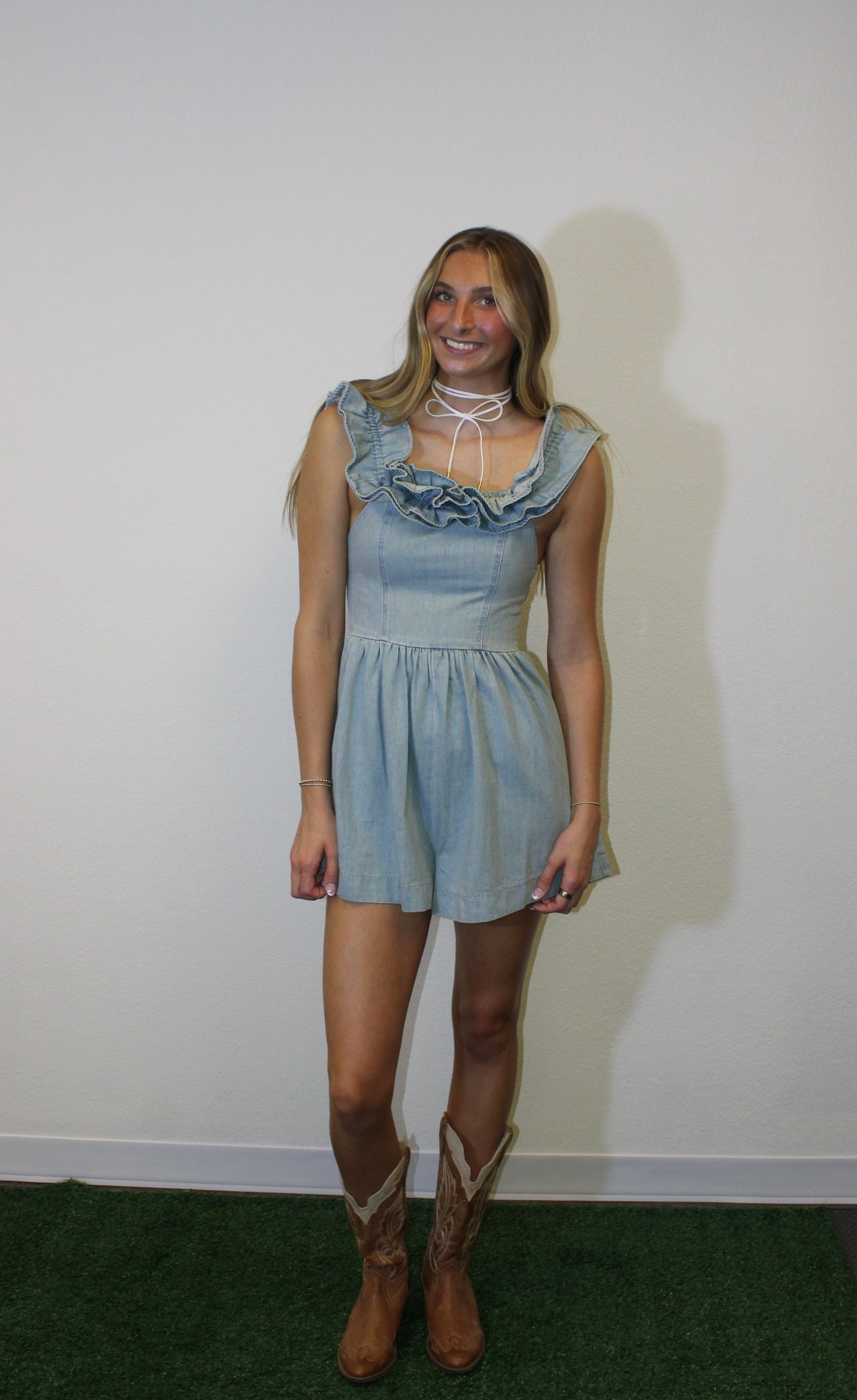 Denim Daze Romper