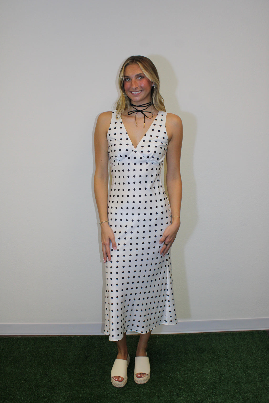 Kimberly Polka Dot Dress