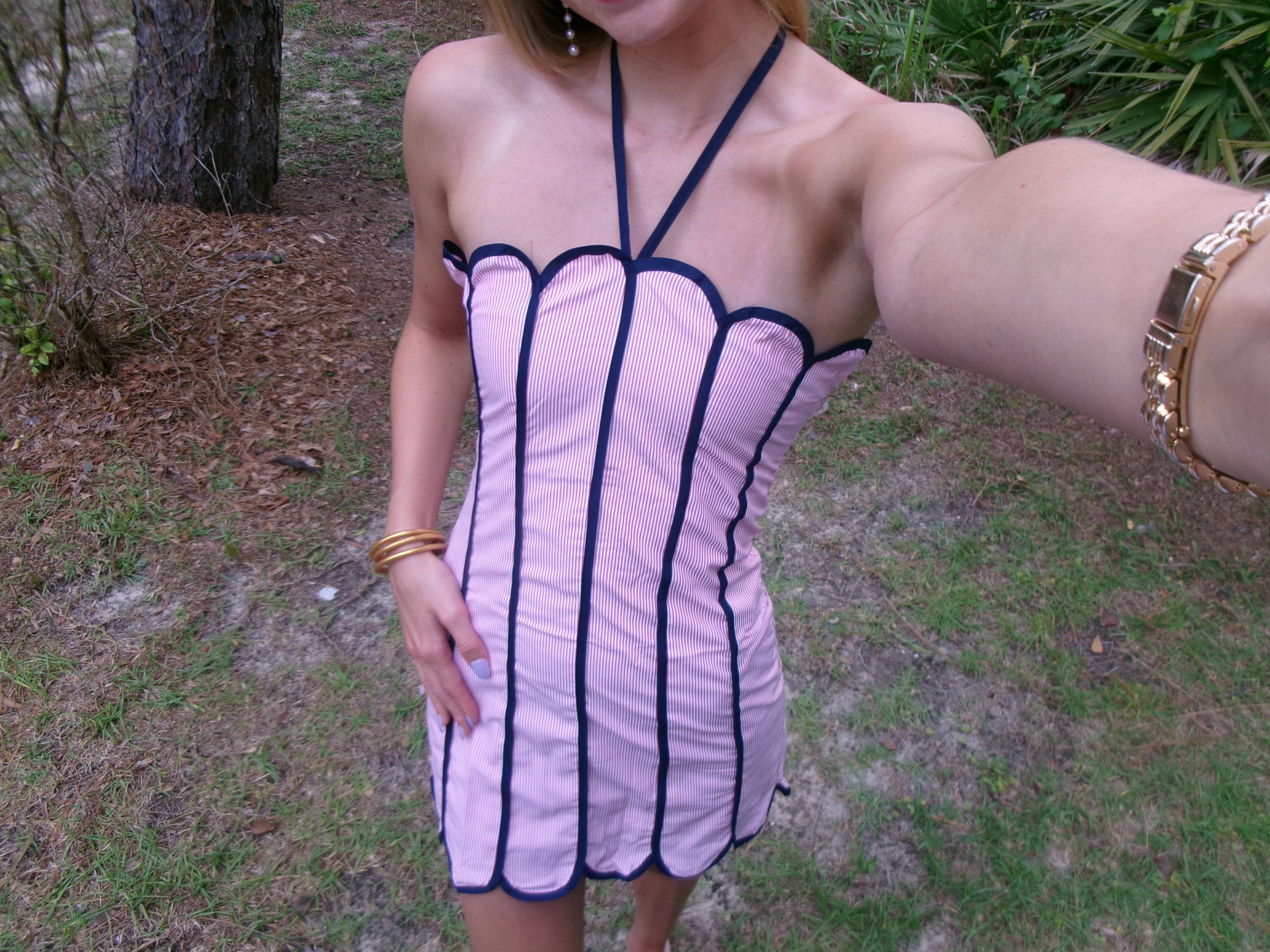 Molly Pinstripe Mini