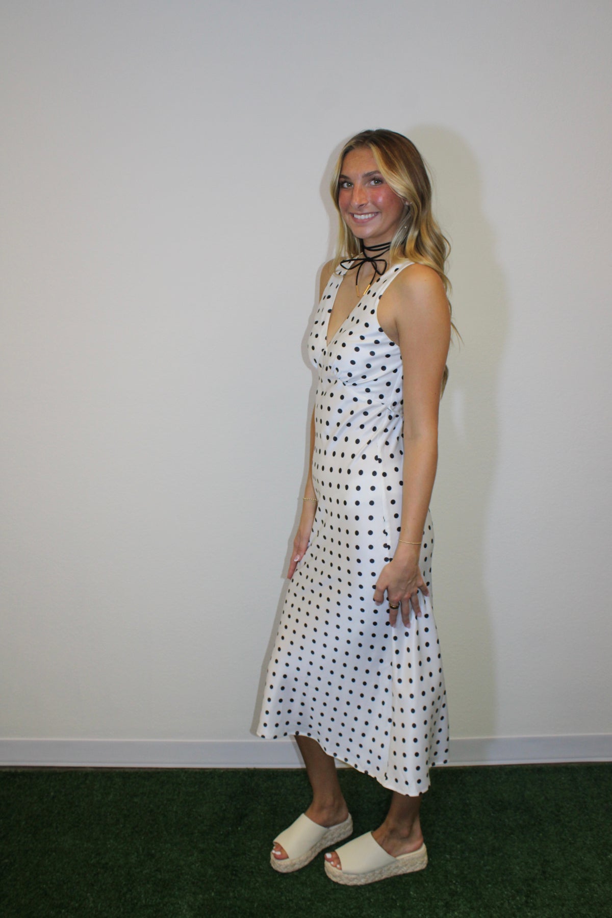 Kimberly Polka Dot Dress