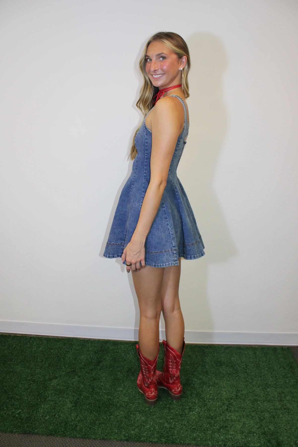 Callie Denim Dress