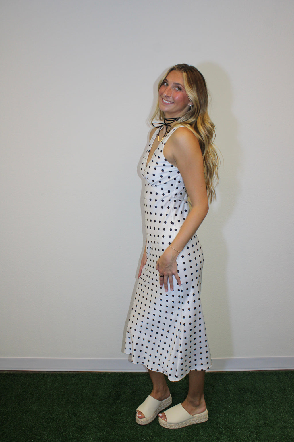 Kimberly Polka Dot Dress