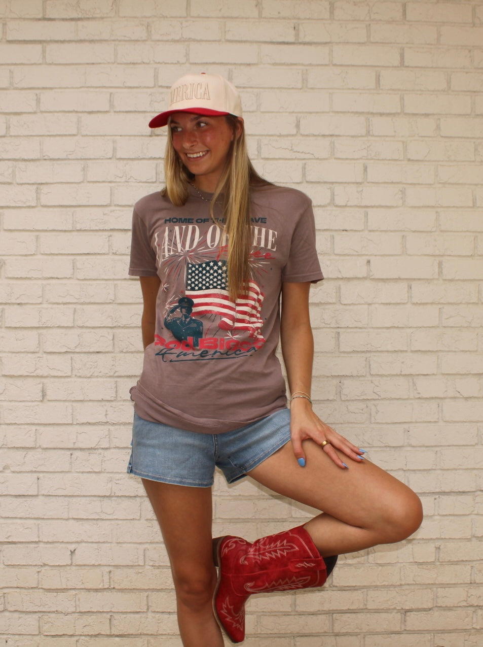 ‘Merica Tone Puff Cap