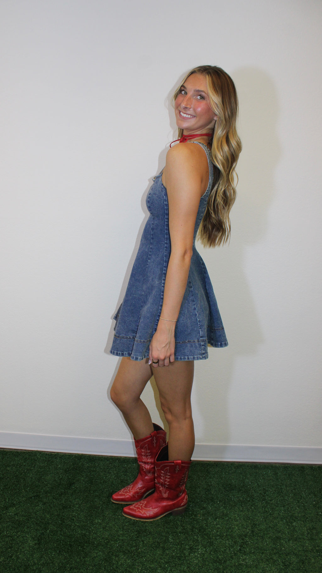 Callie Denim Dress