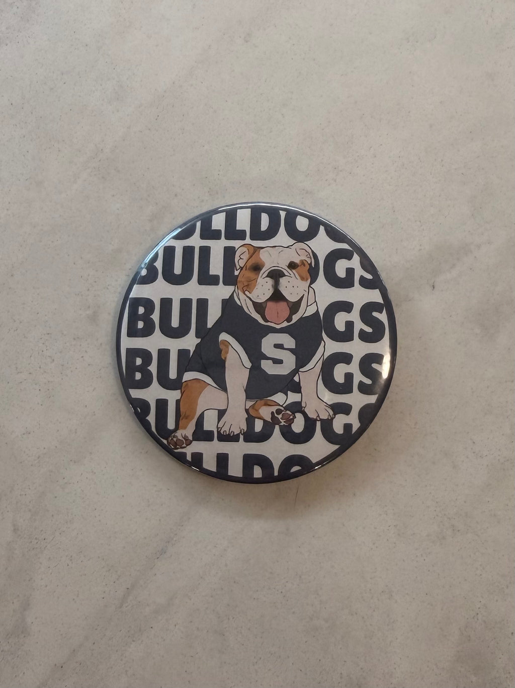 Bulldogs Button