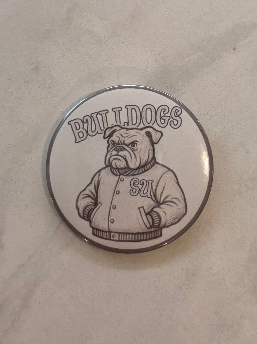 Bulldogs Button