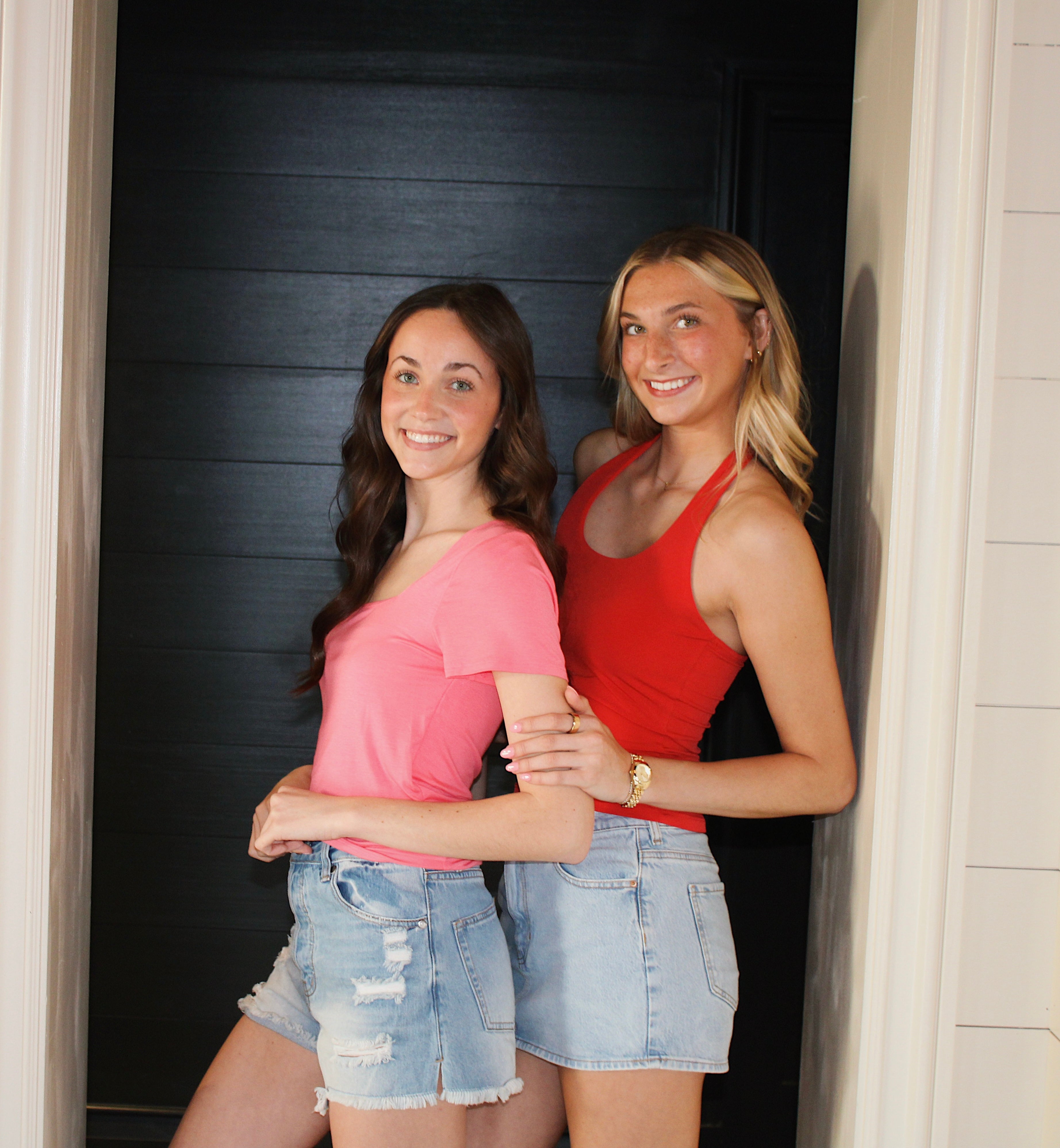 Sophia Halter Top - Red