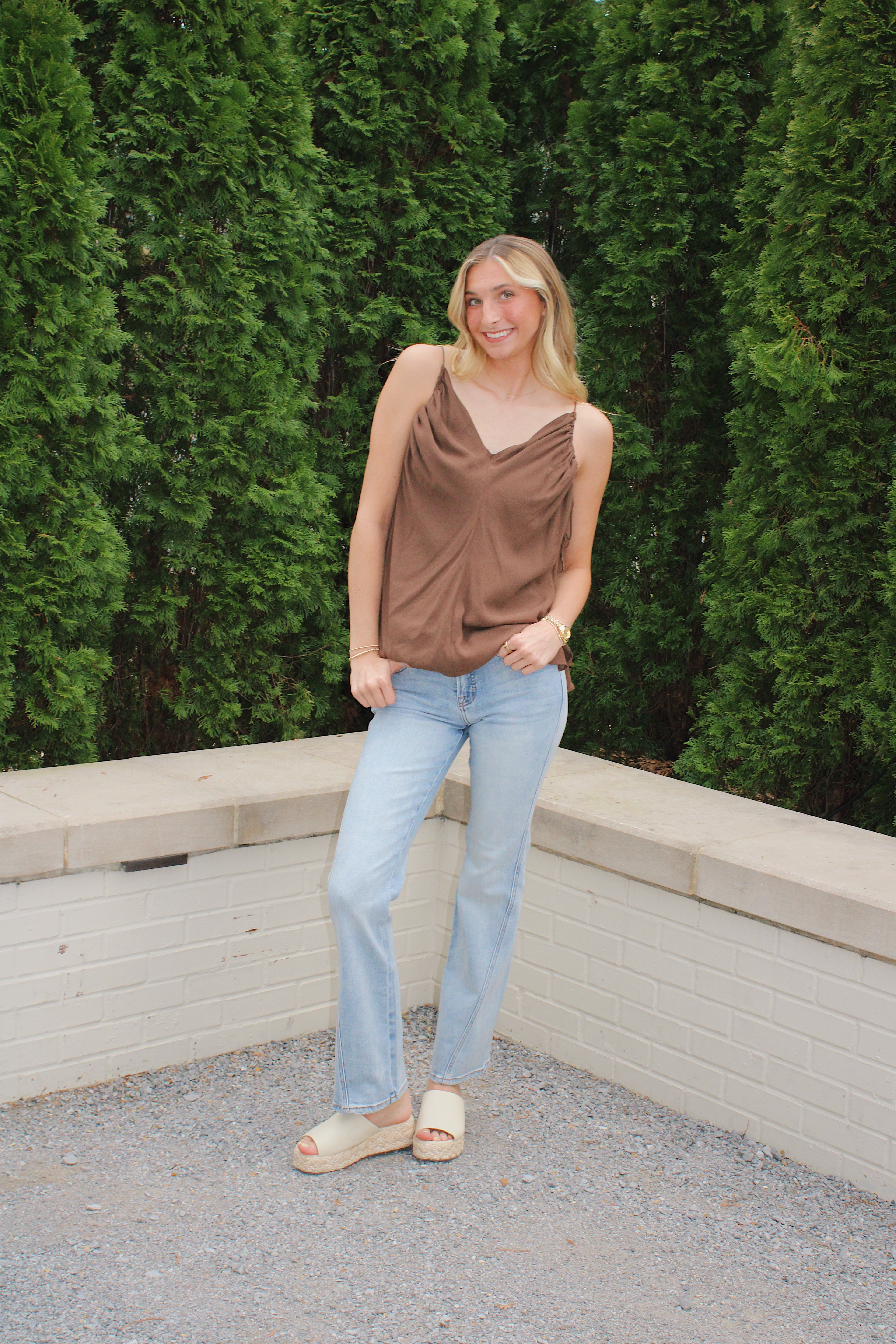Francis Flowy Side Tie Top