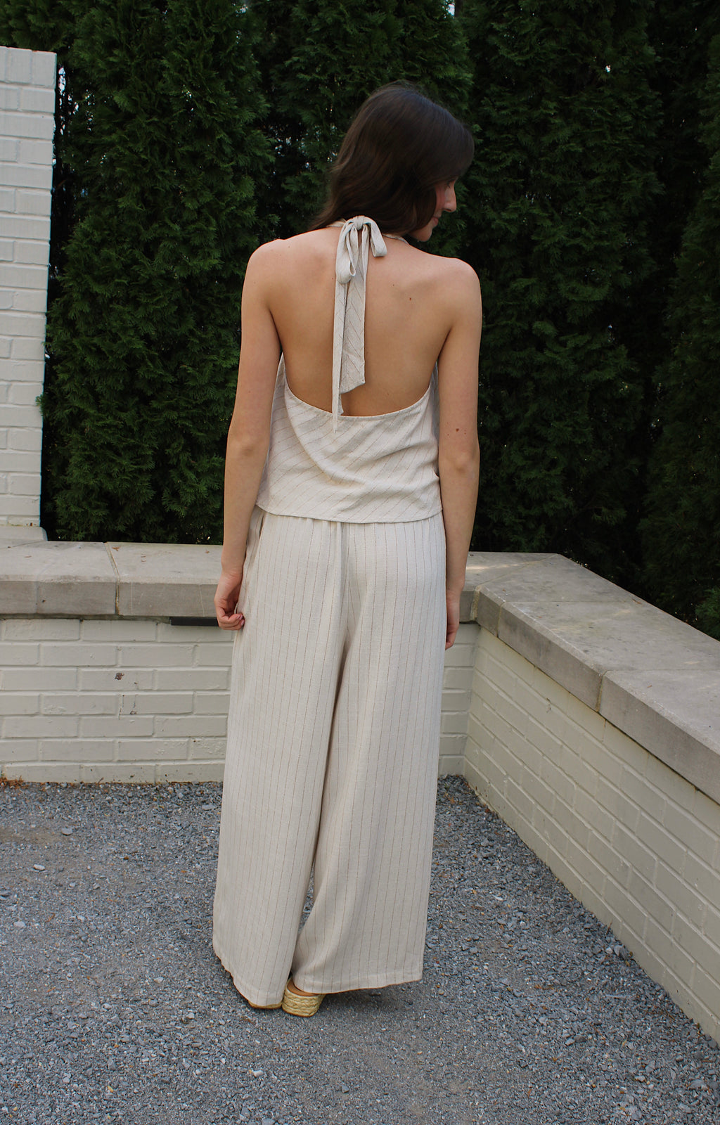 Hannah Linen Pants Set