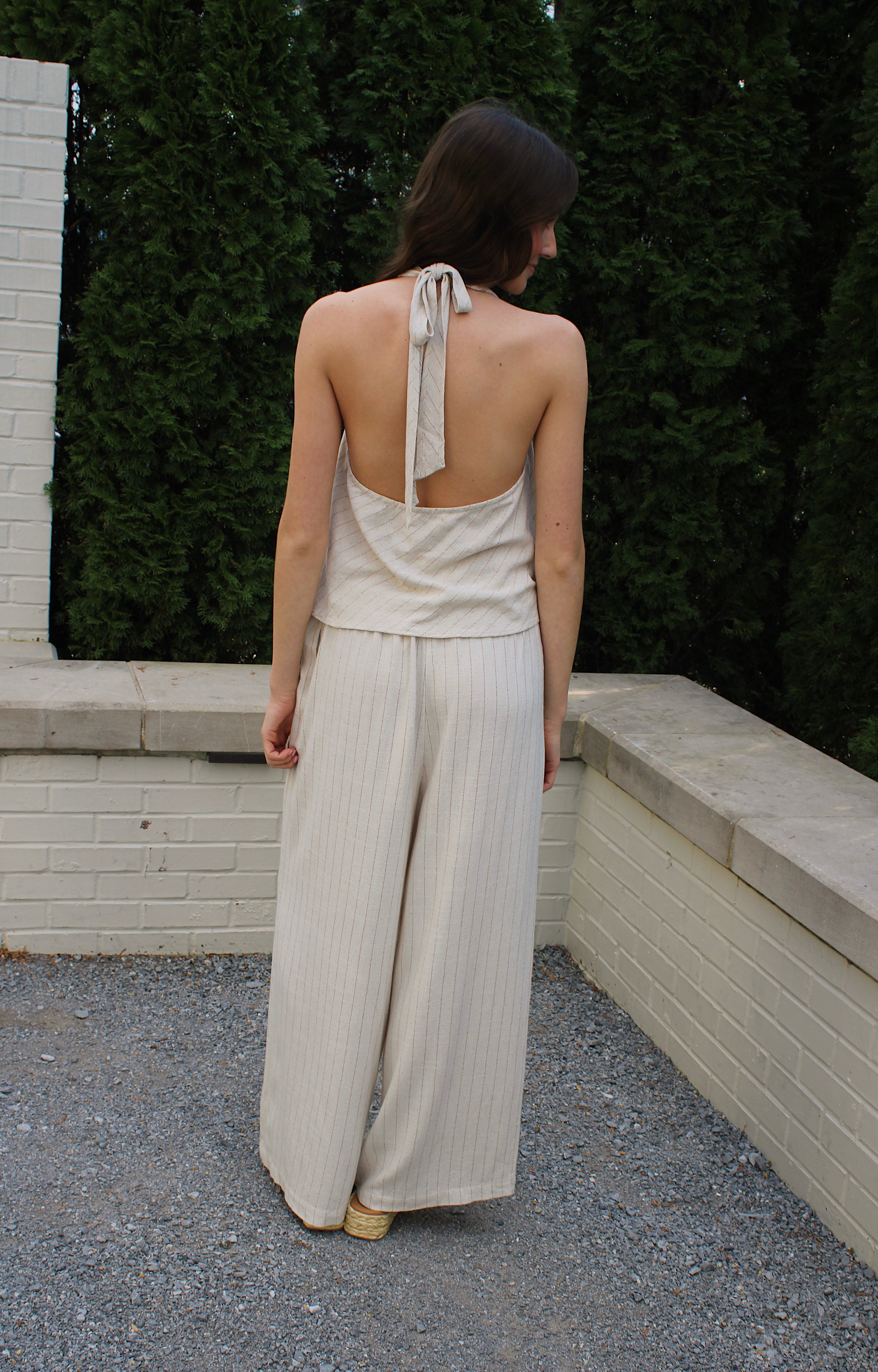 Hannah Linen Pants Set