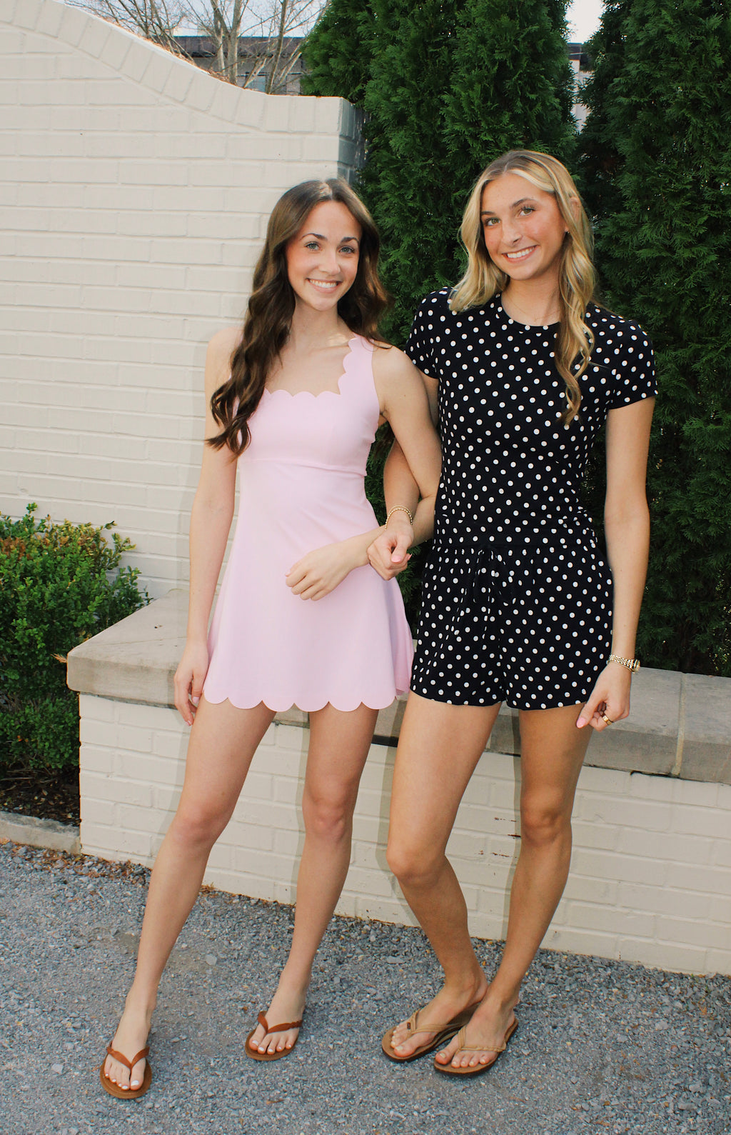 Bella Scalloped Athletic Dress