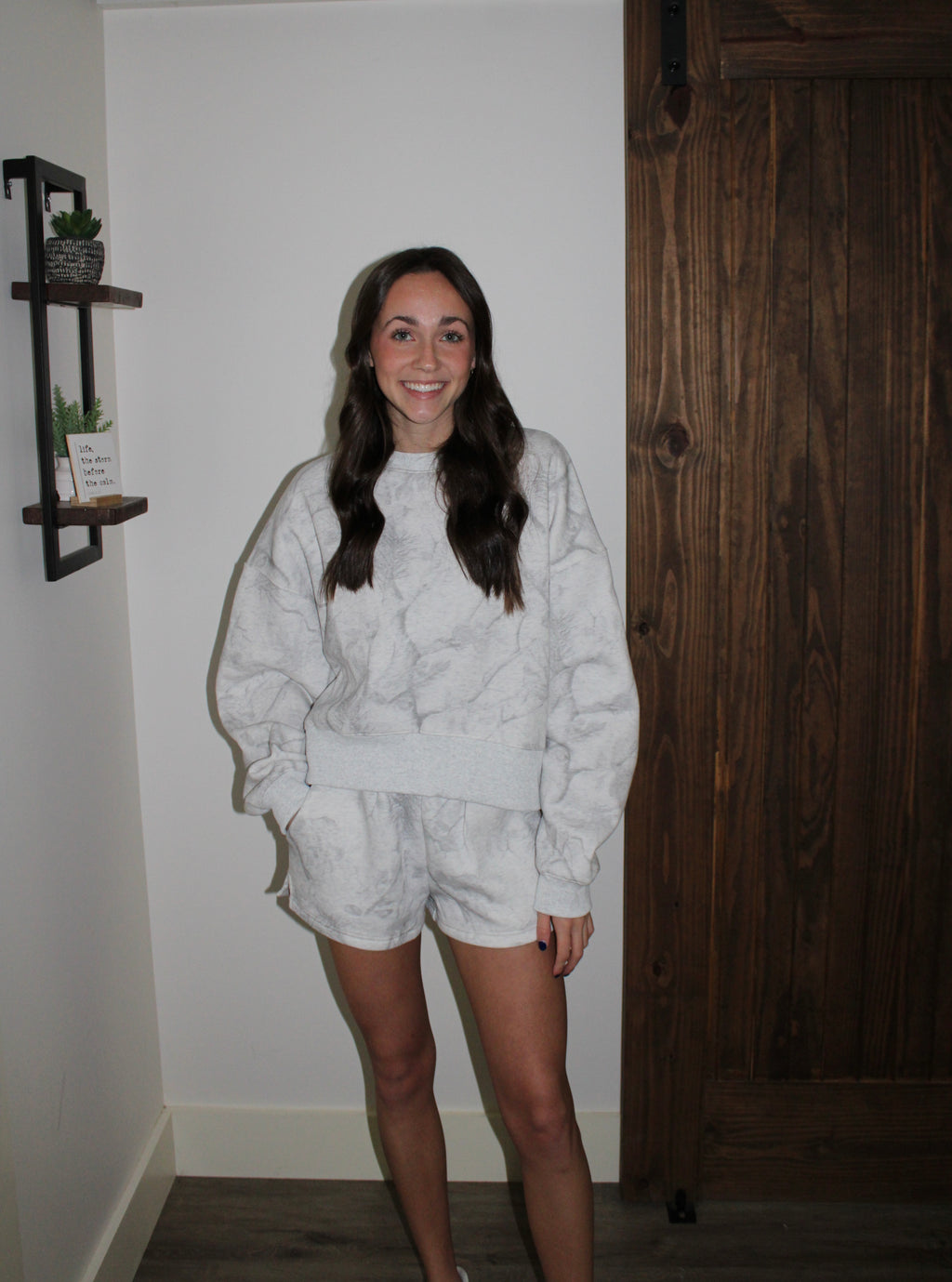 On the Hunt Shorts - White