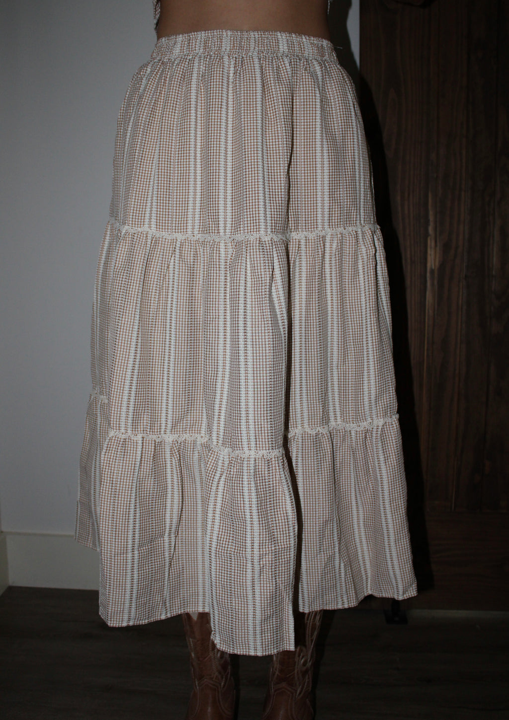 The Linen Lace Skirt