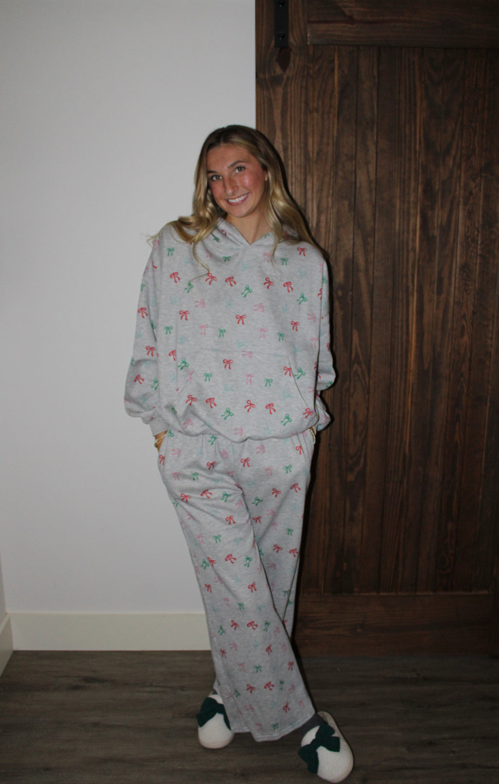 Ribbon Retreat Wide-Leg Pants