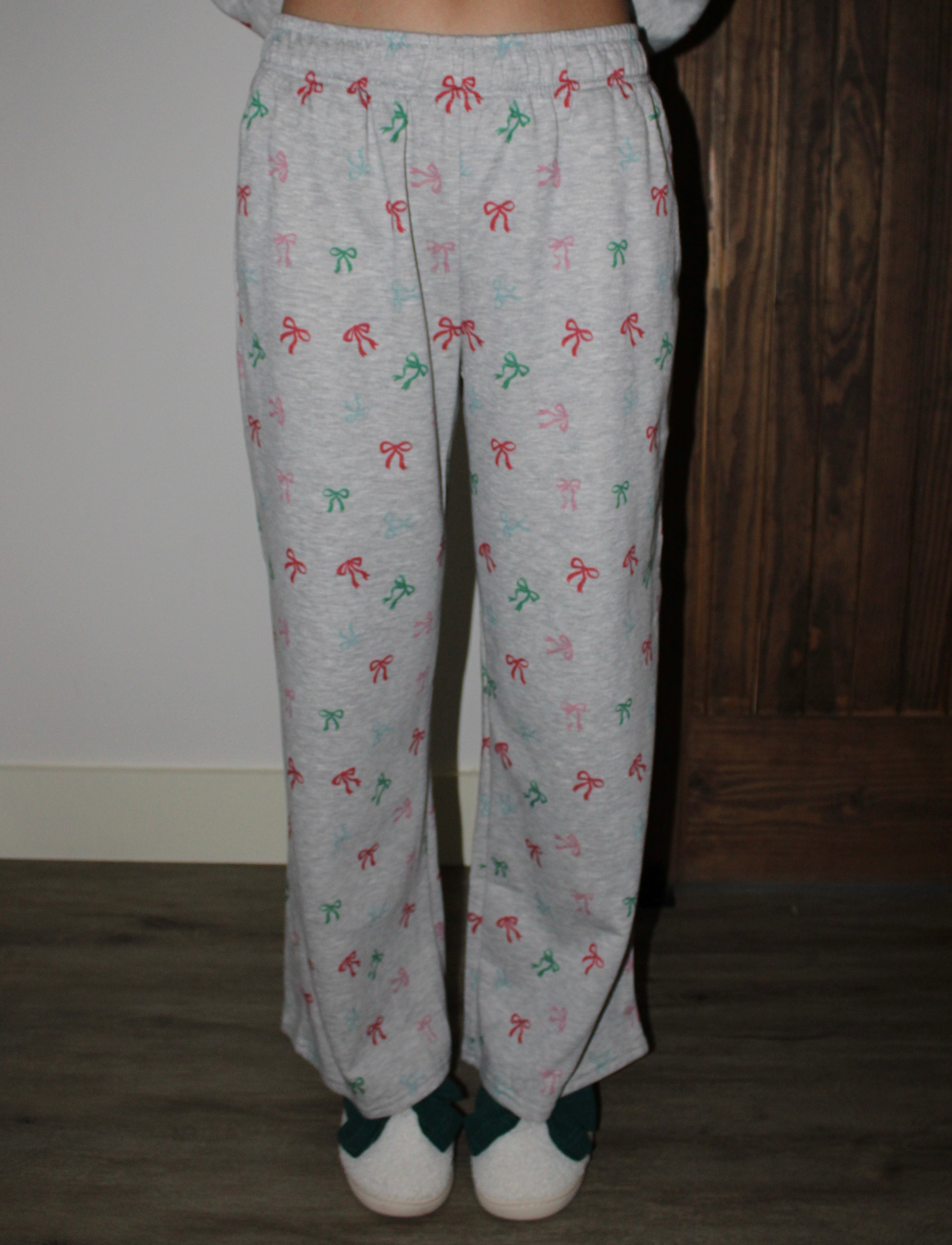 Ribbon Retreat Wide-Leg Pants