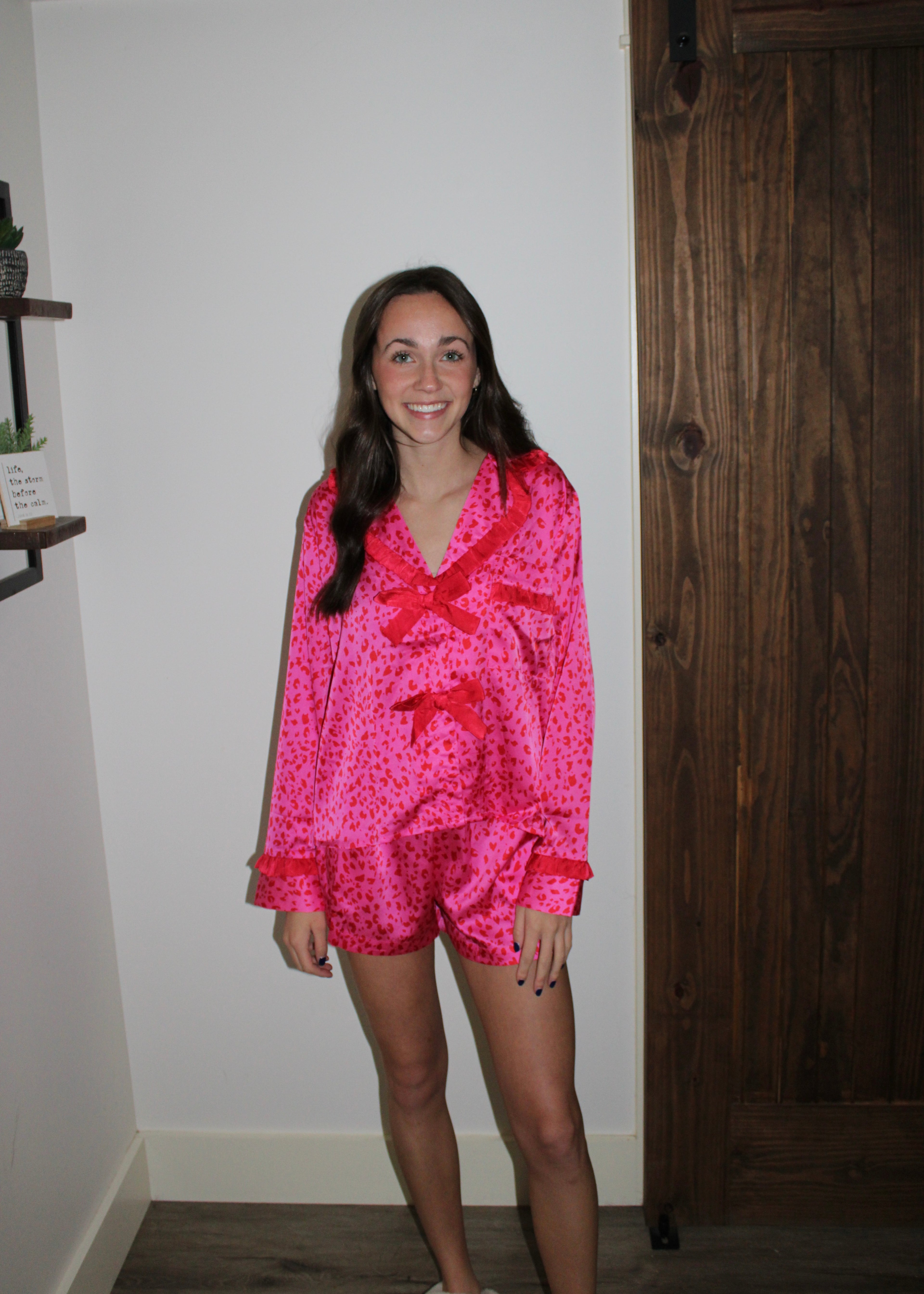 Midnight Cheetah Pajama Set