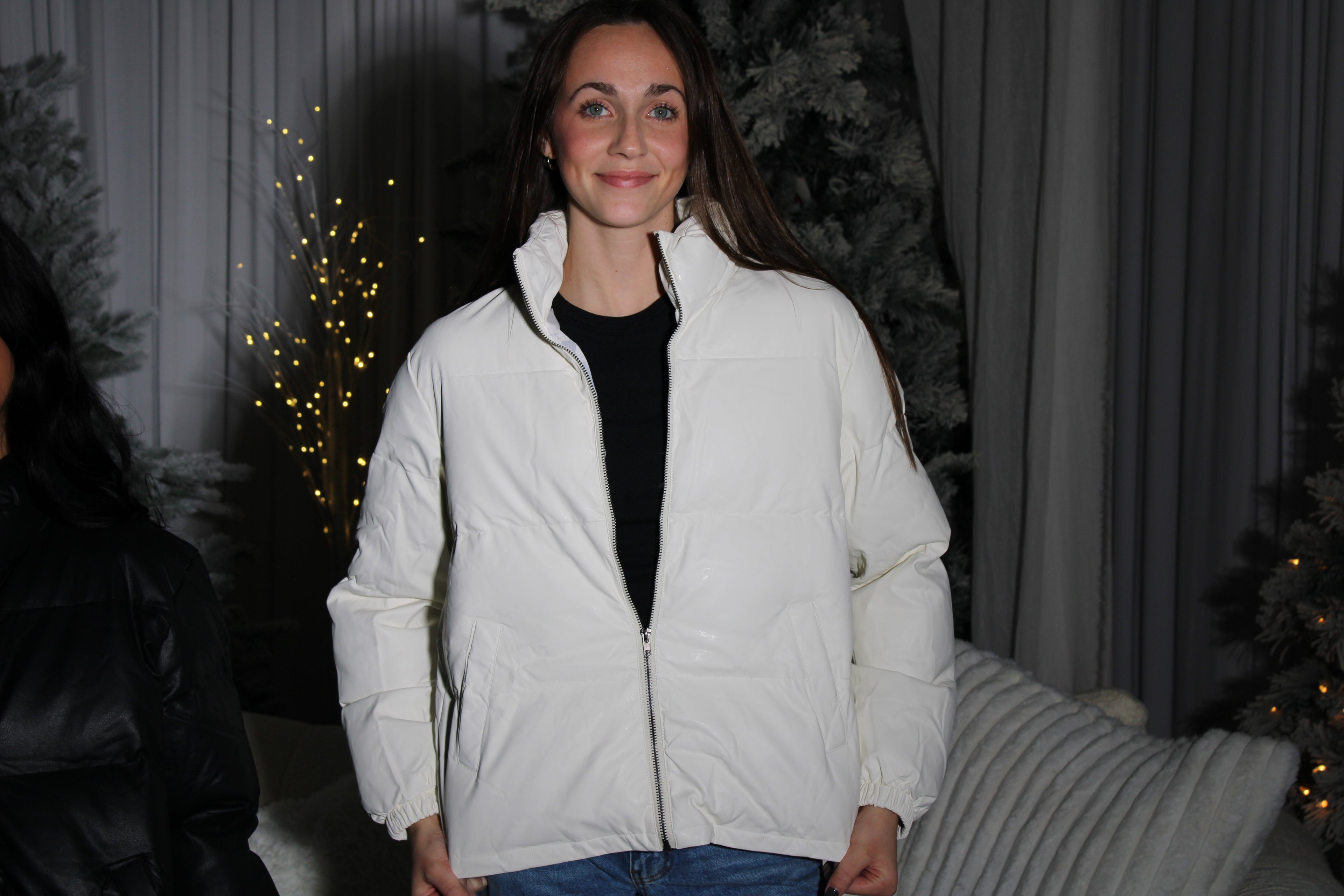 Remi Puffer Jacket - White