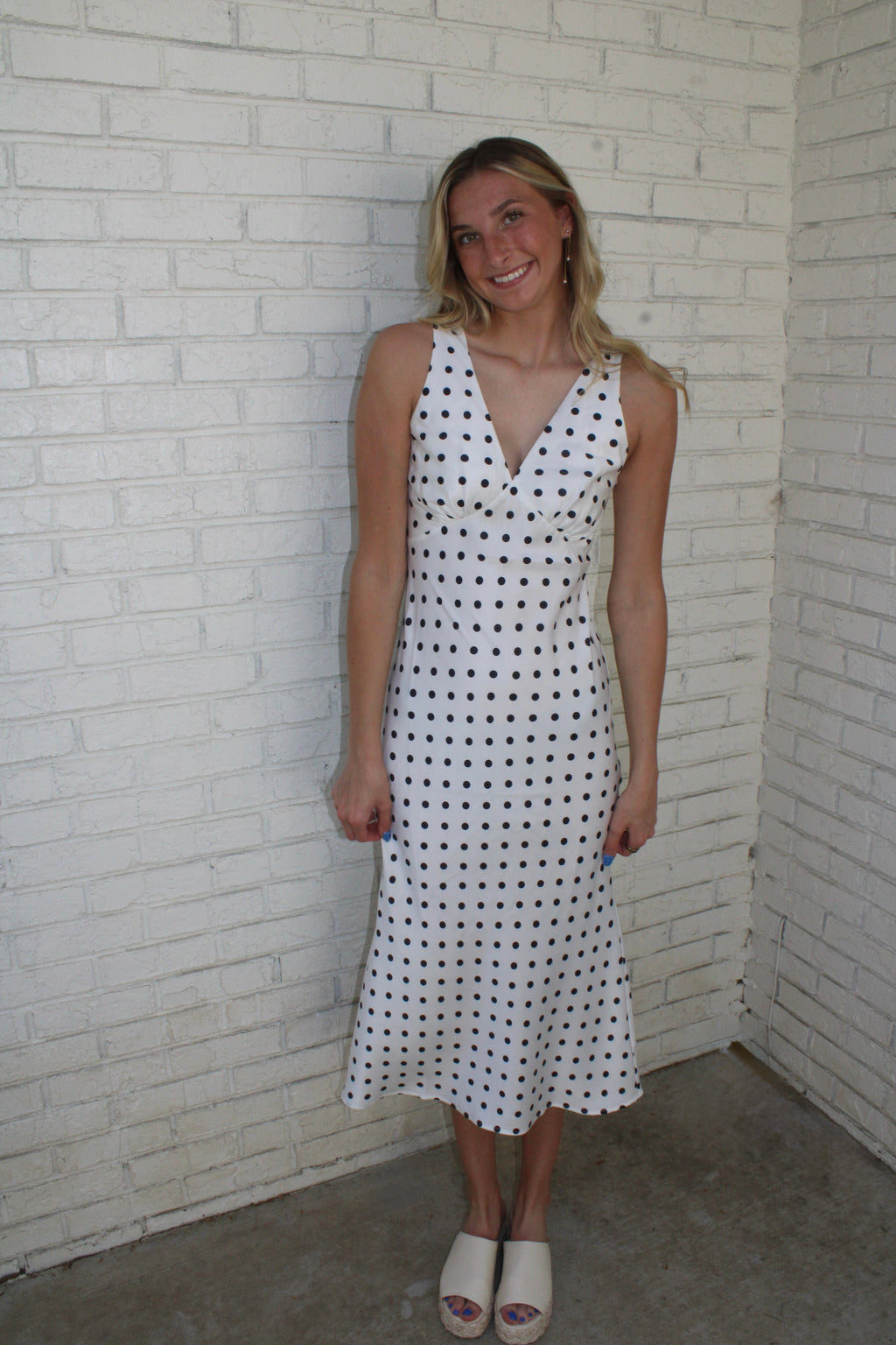 Kimberly Polka Dot Dress