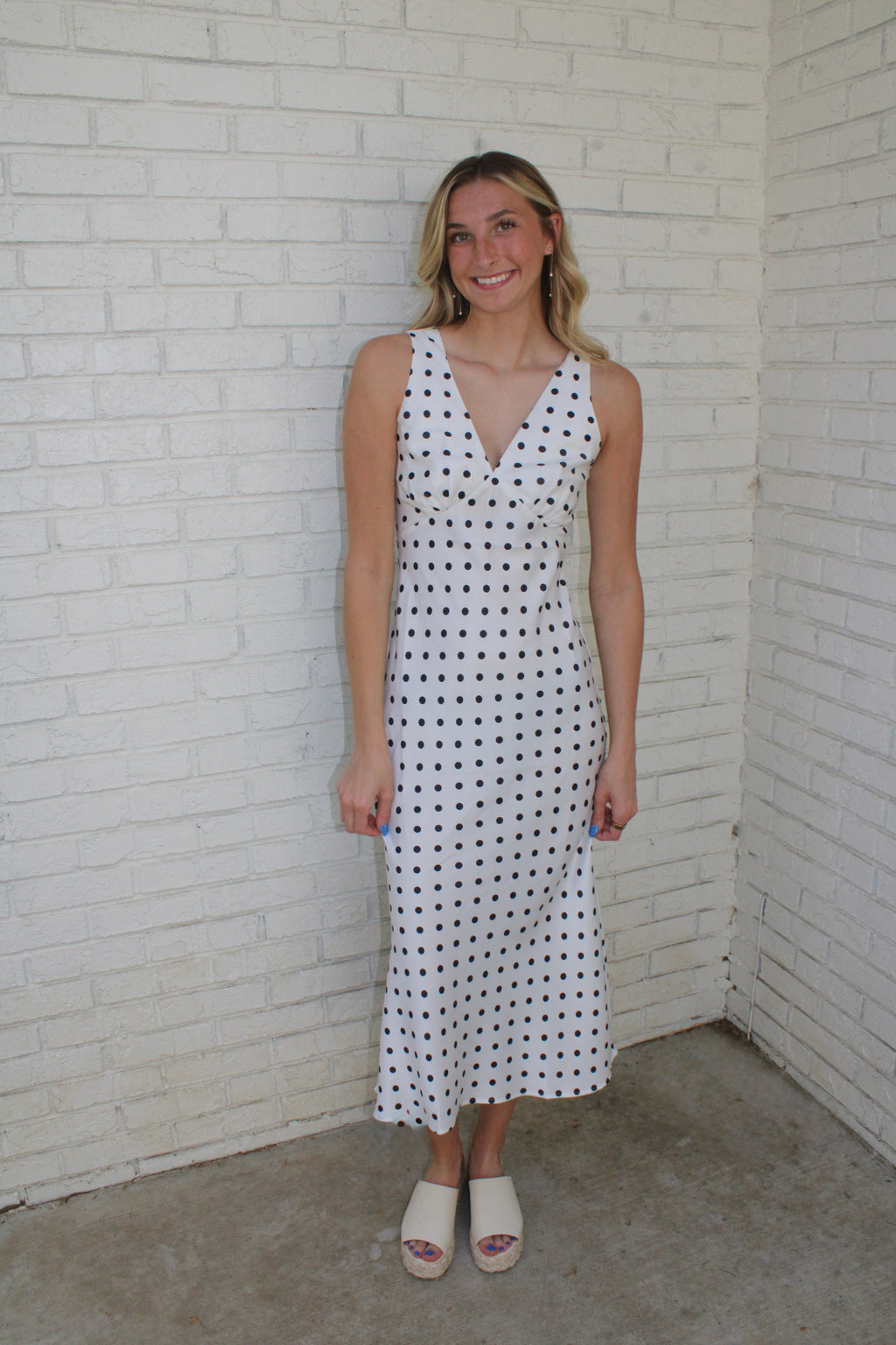 Kimberly Polka Dot Dress