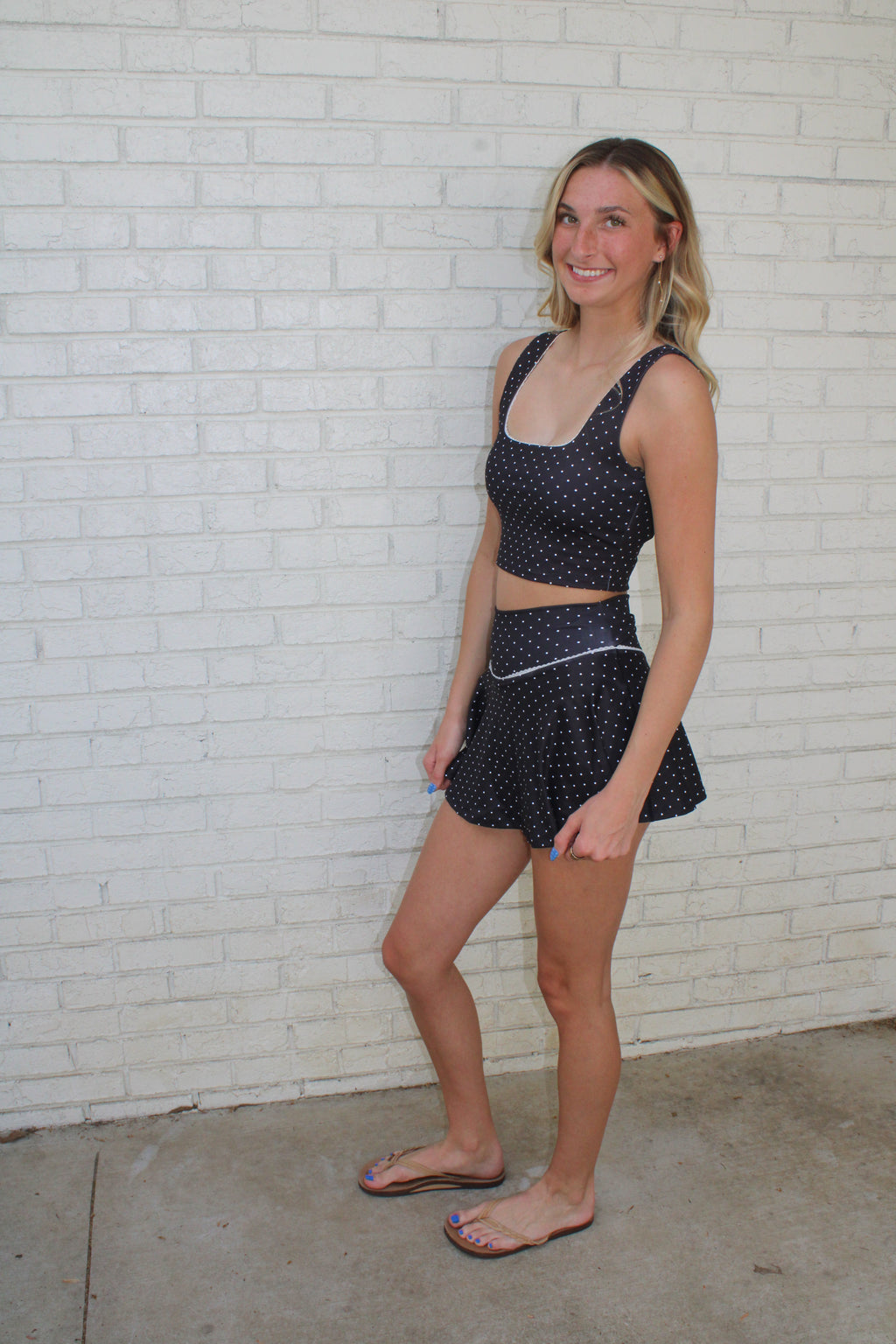 Aria Sports Bra and Skirt Set