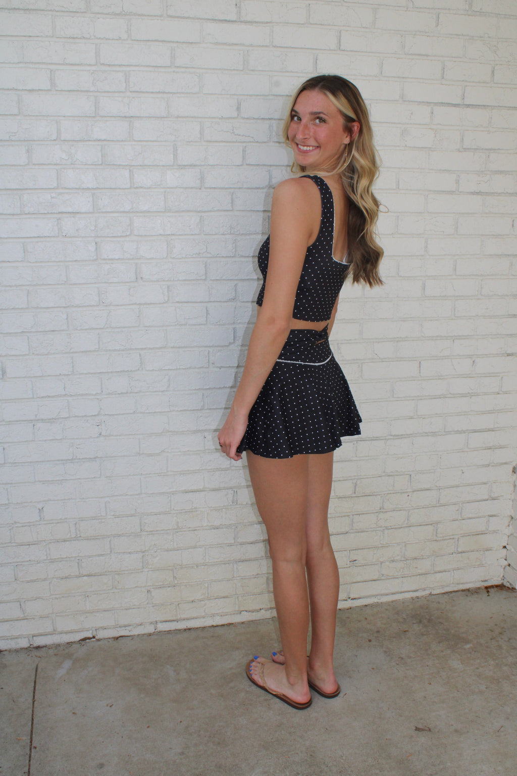 Aria Sports Bra and Skirt Set