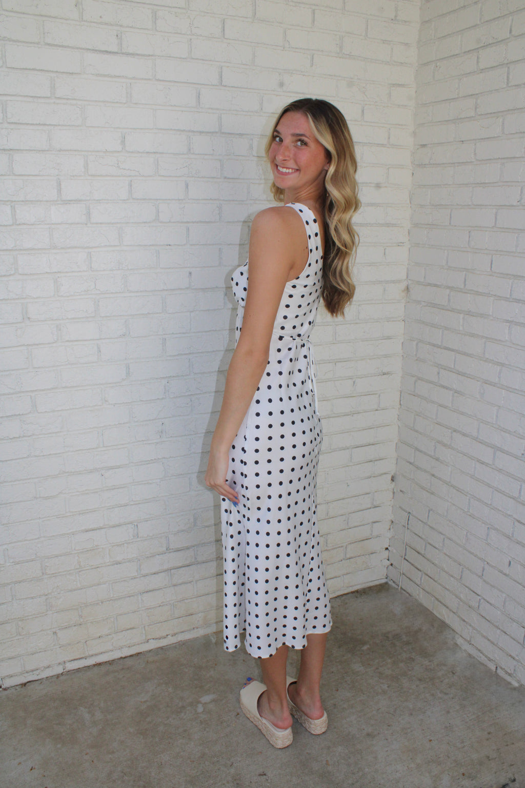 Kimberly Polka Dot Dress