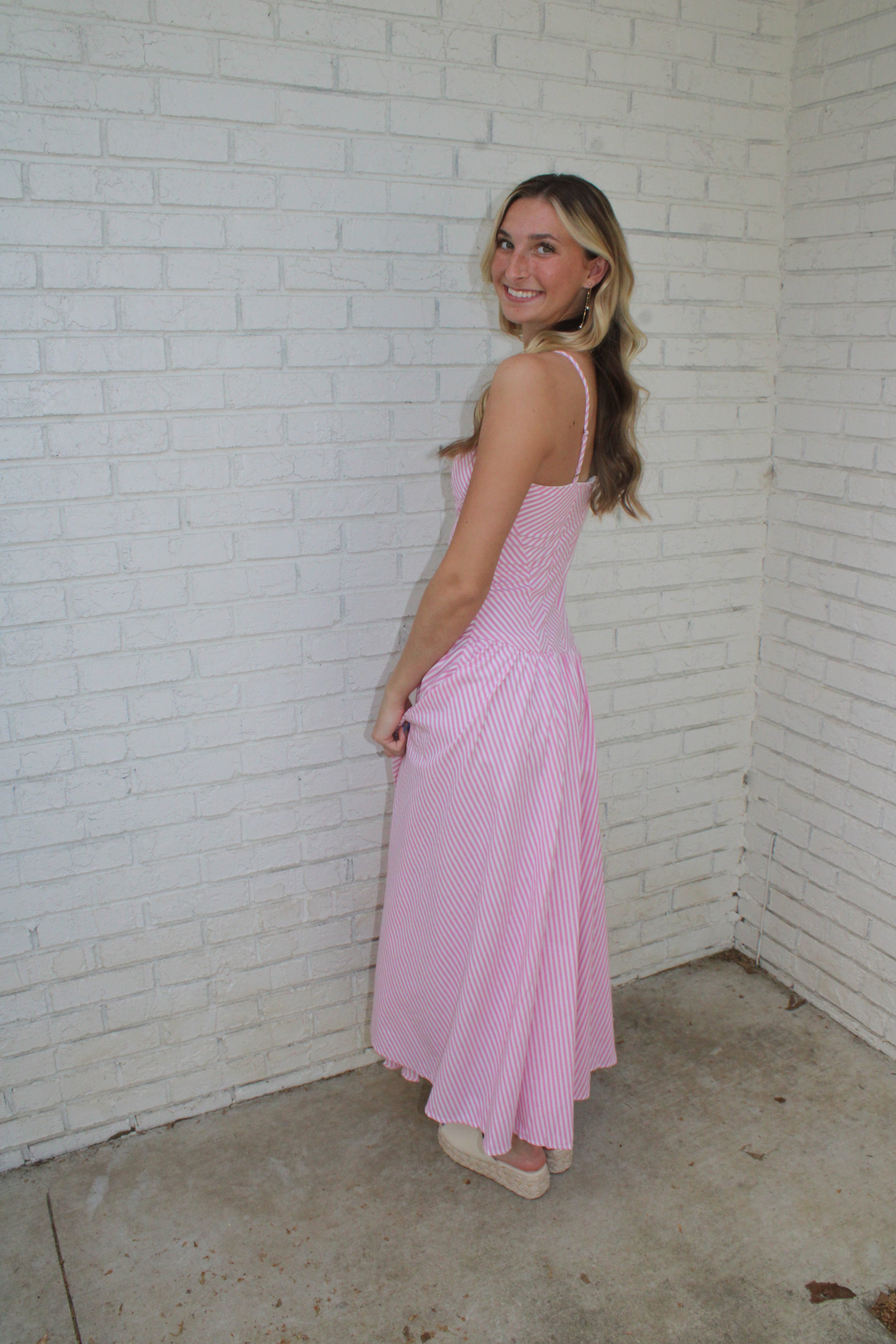 Bentley Striped Maxi Dress