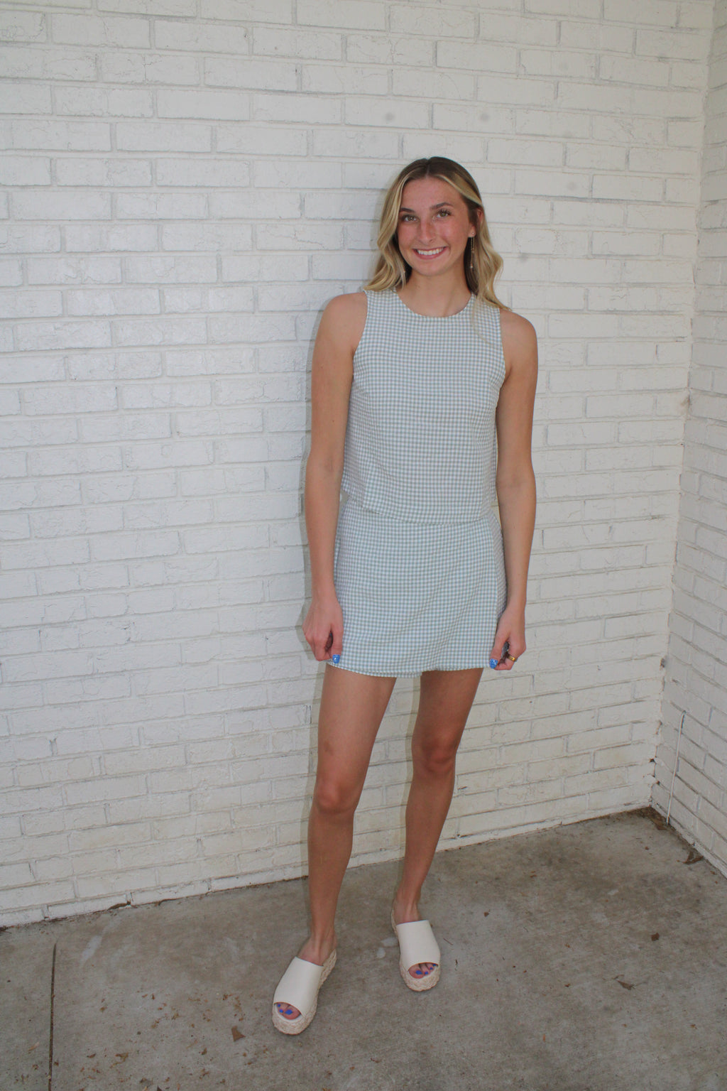 Ashlynn Gingham Set