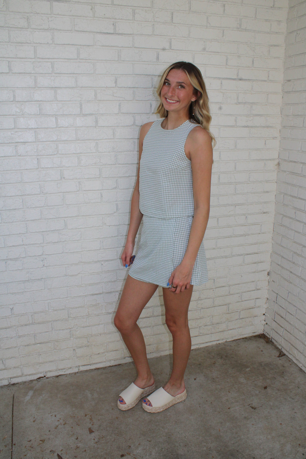 Ashlynn Gingham Set