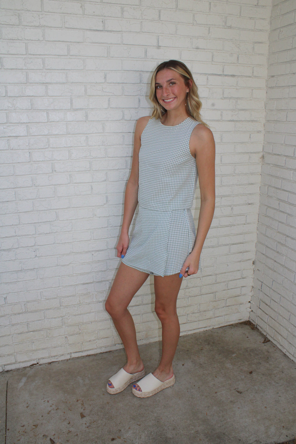 Ashlynn Gingham Set