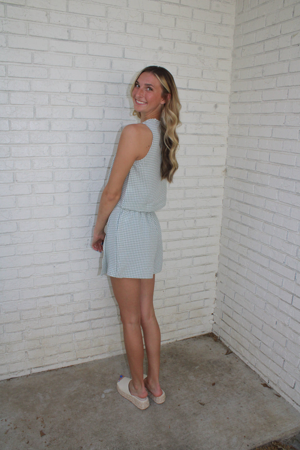 Ashlynn Gingham Set