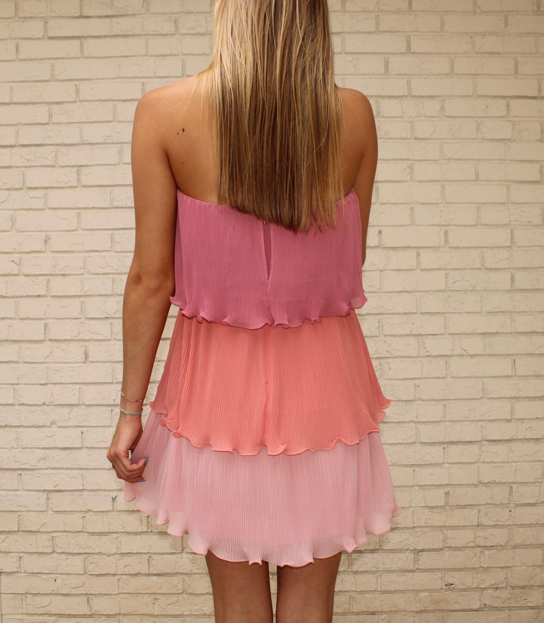 Sherbet Pleated Mini