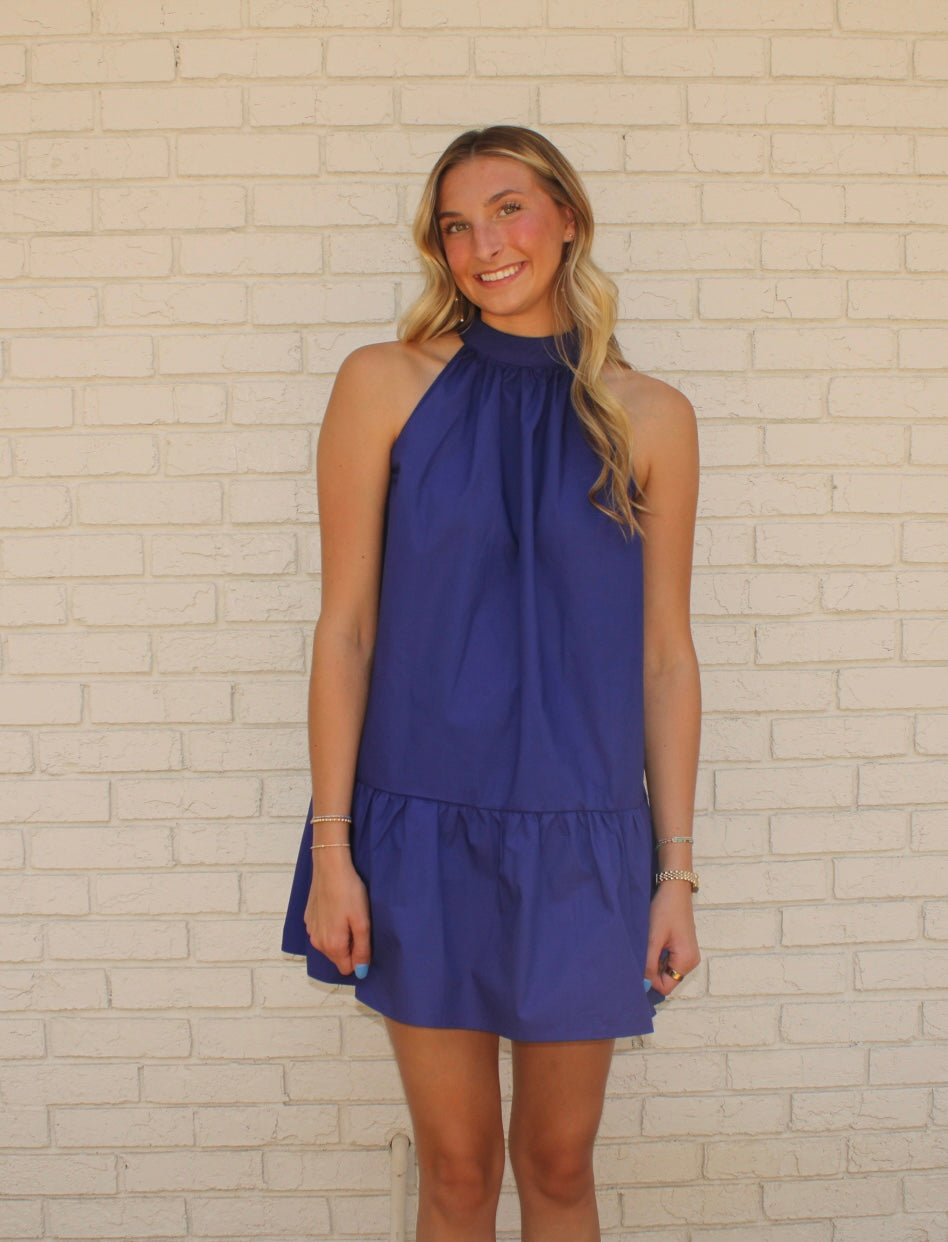 Elaina Mock Neck Mini
