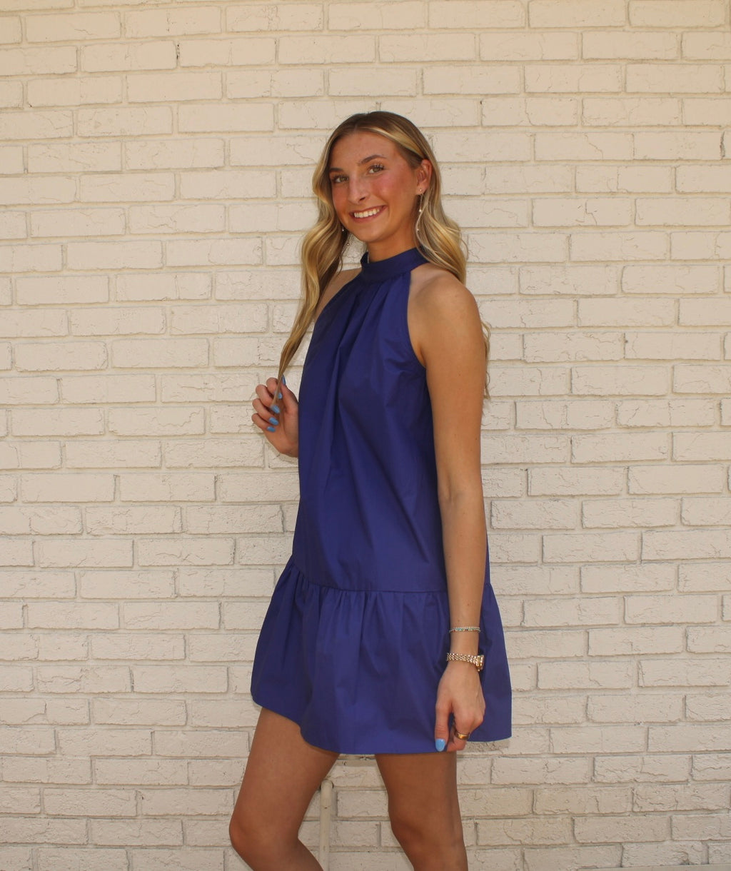 Elaina Mock Neck Mini