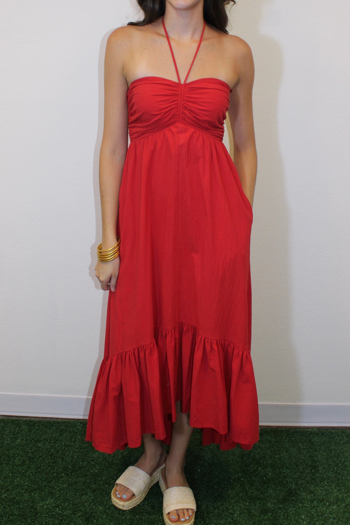 Harley Ruffle Midi