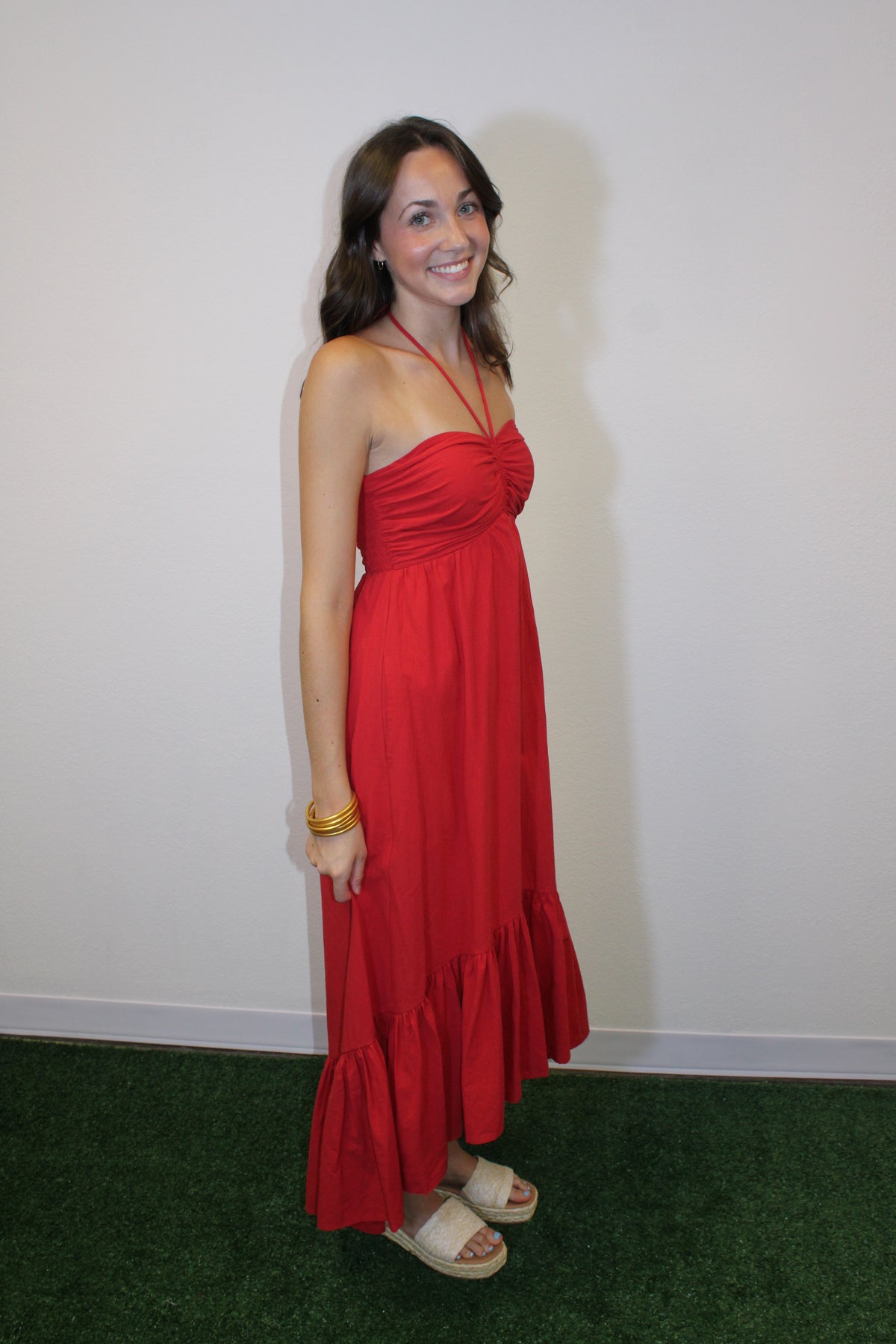 Harley Ruffle Midi