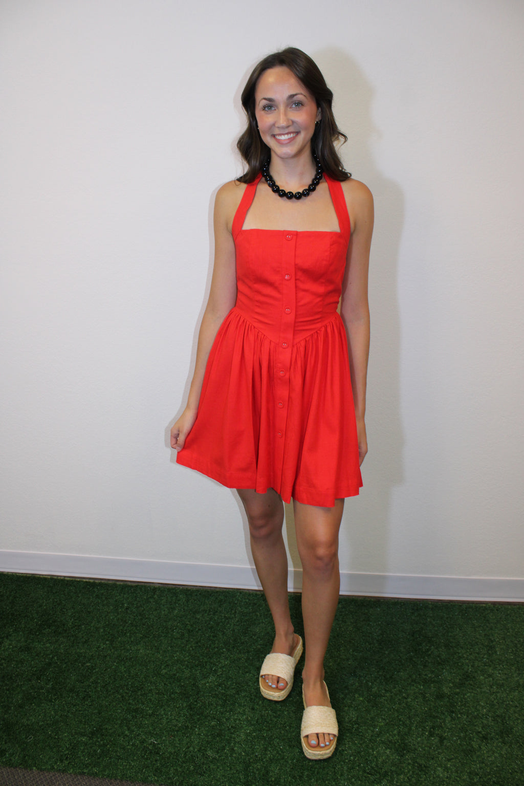 Presley Linen Mini Dress