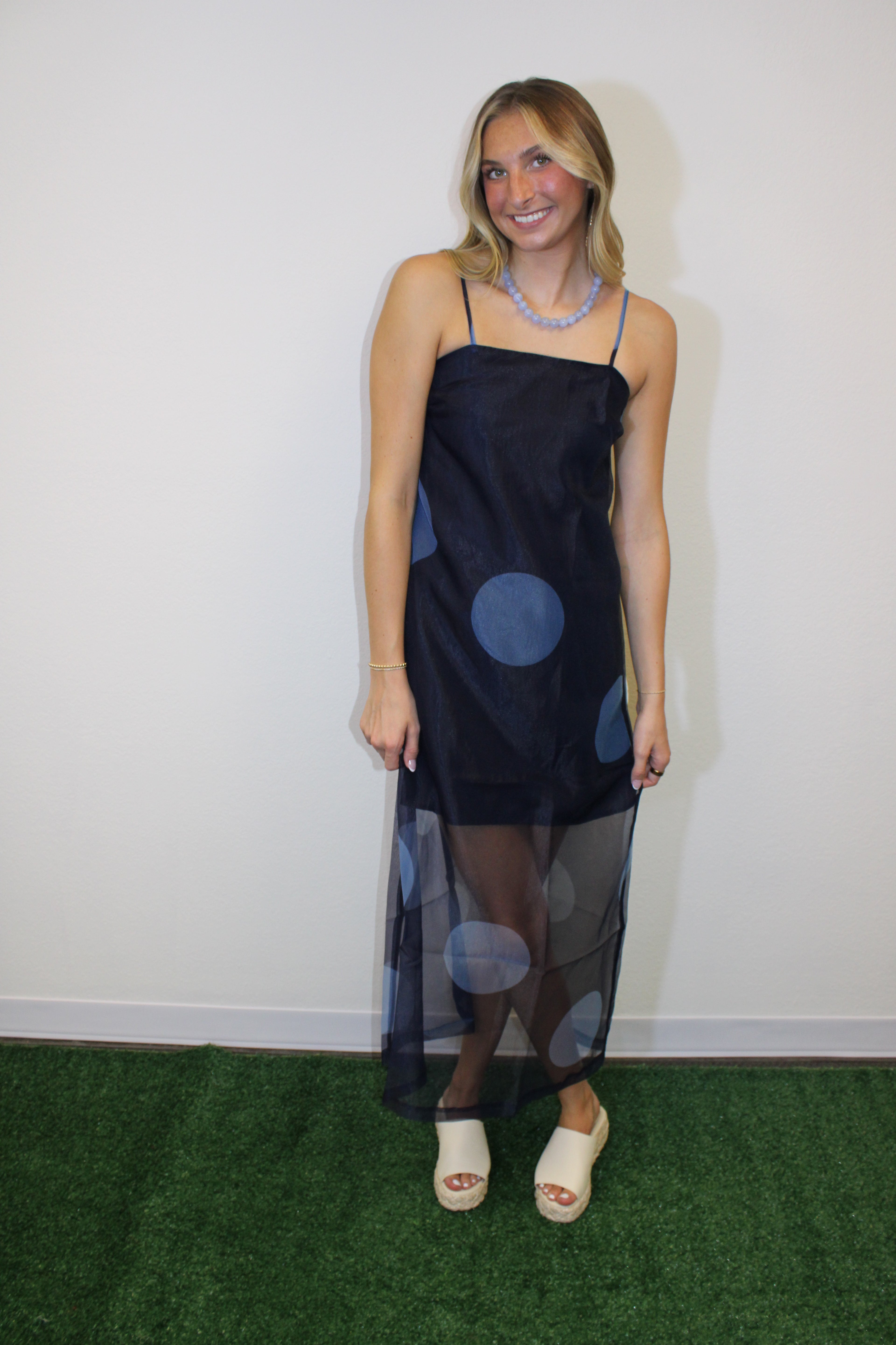 Game Time Polka Dot Maxi