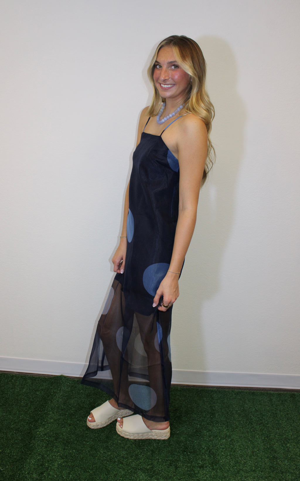 Game Time Polka Dot Maxi
