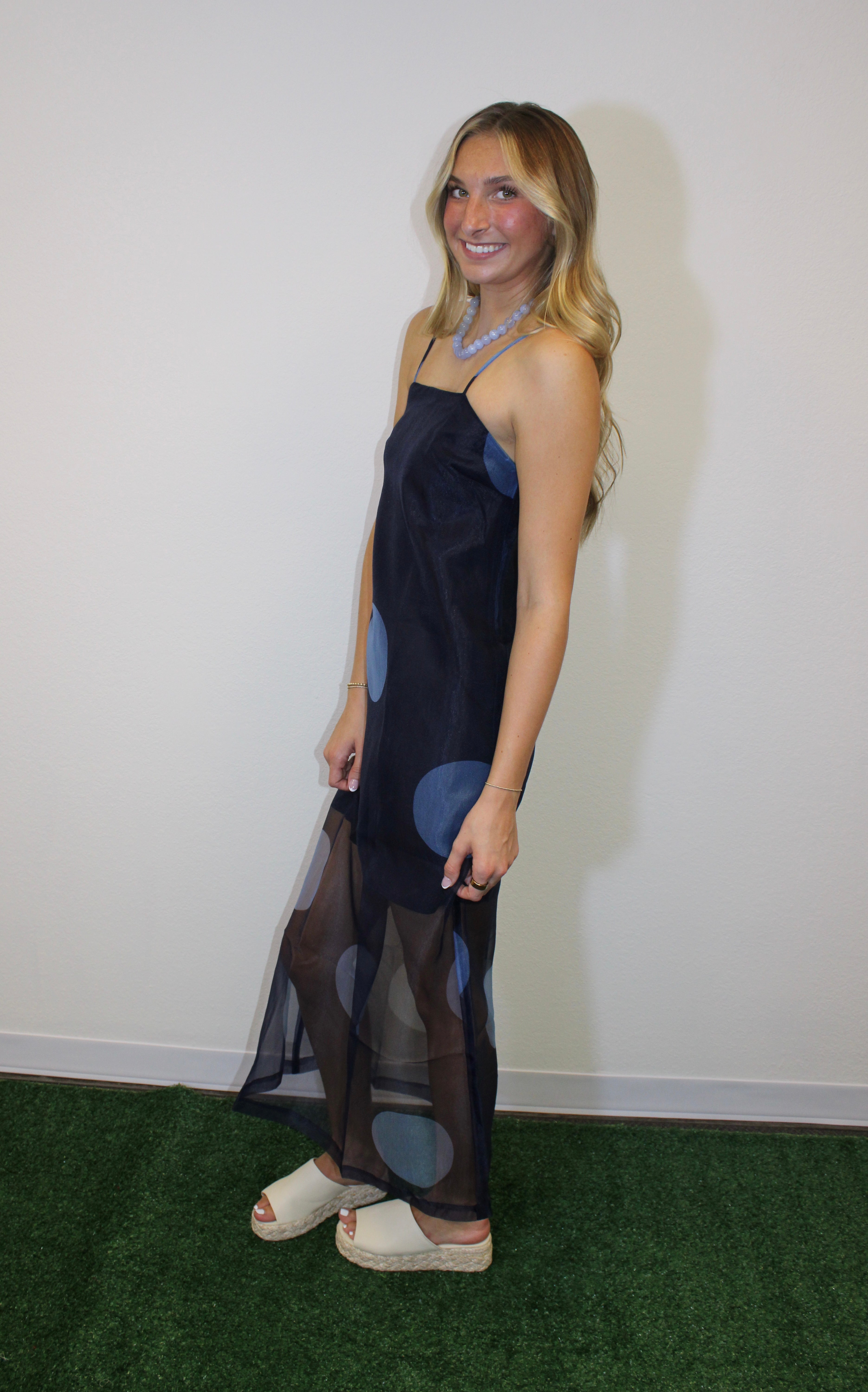 Game Time Polka Dot Maxi