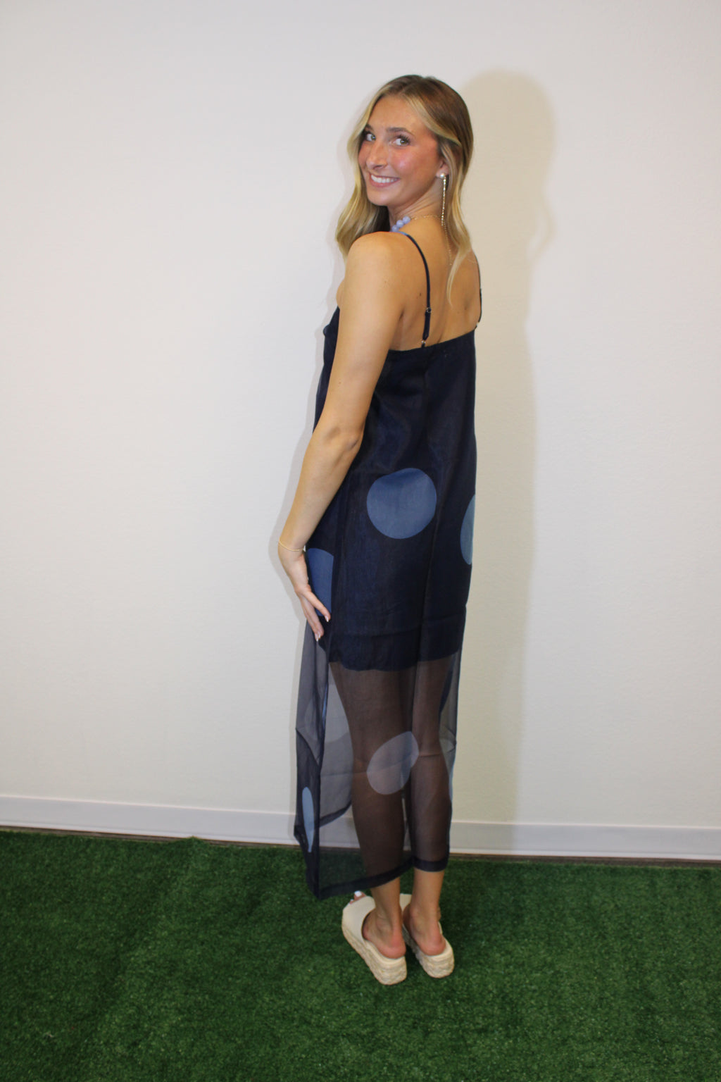 Game Time Polka Dot Maxi