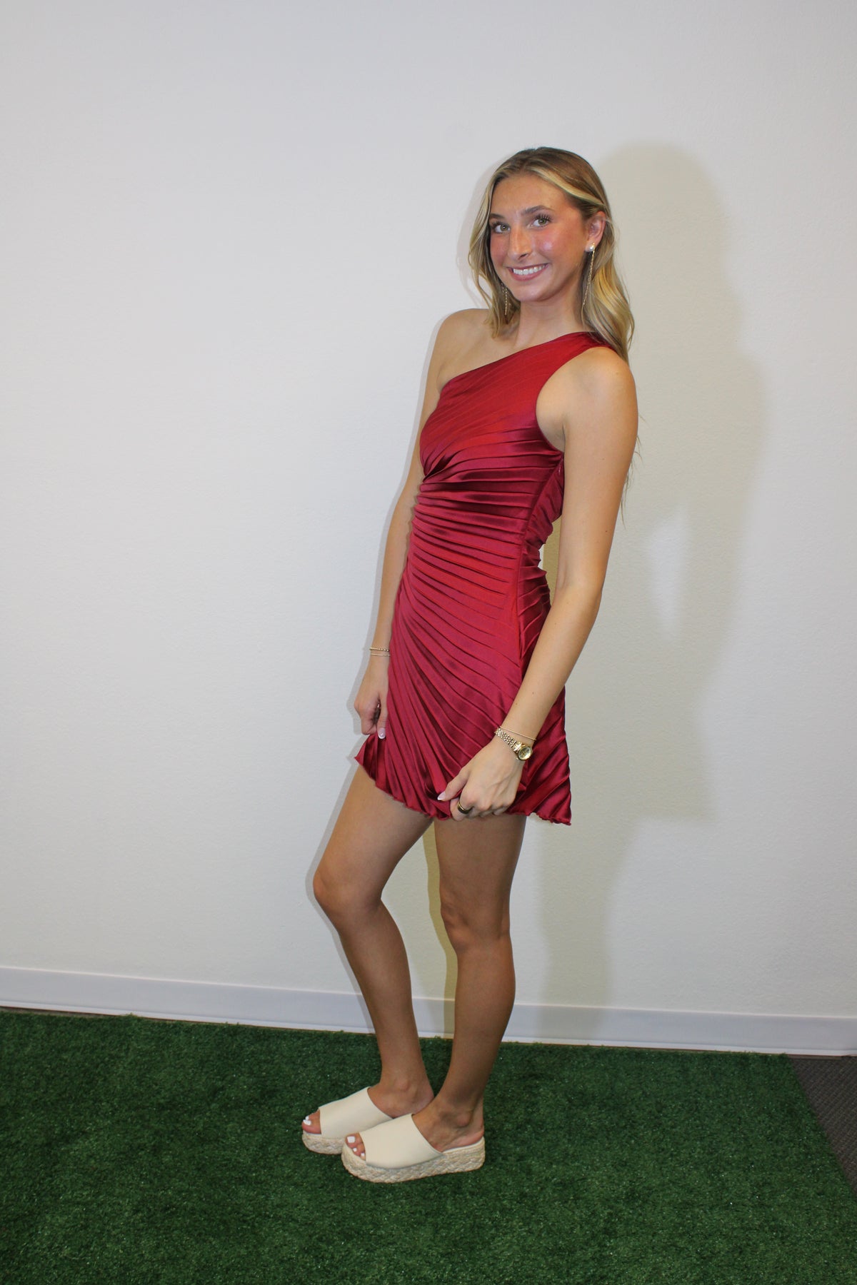 Melanie One-Shoulder Mini