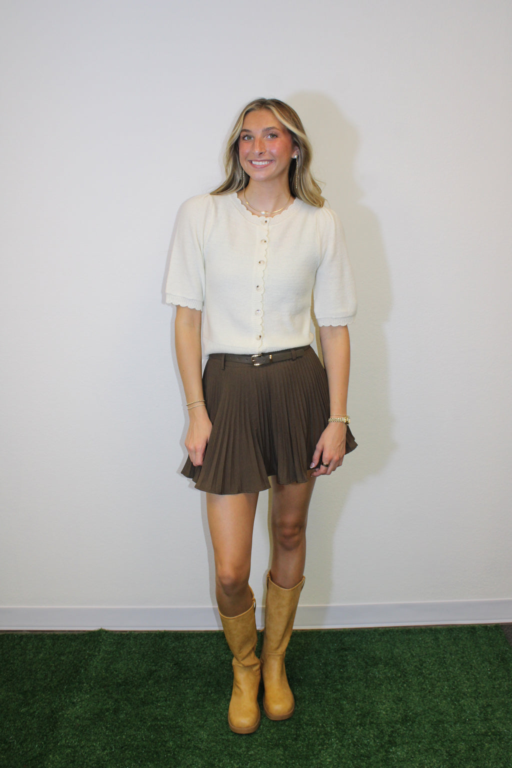 Sloane Knit Cardigan - Ivory