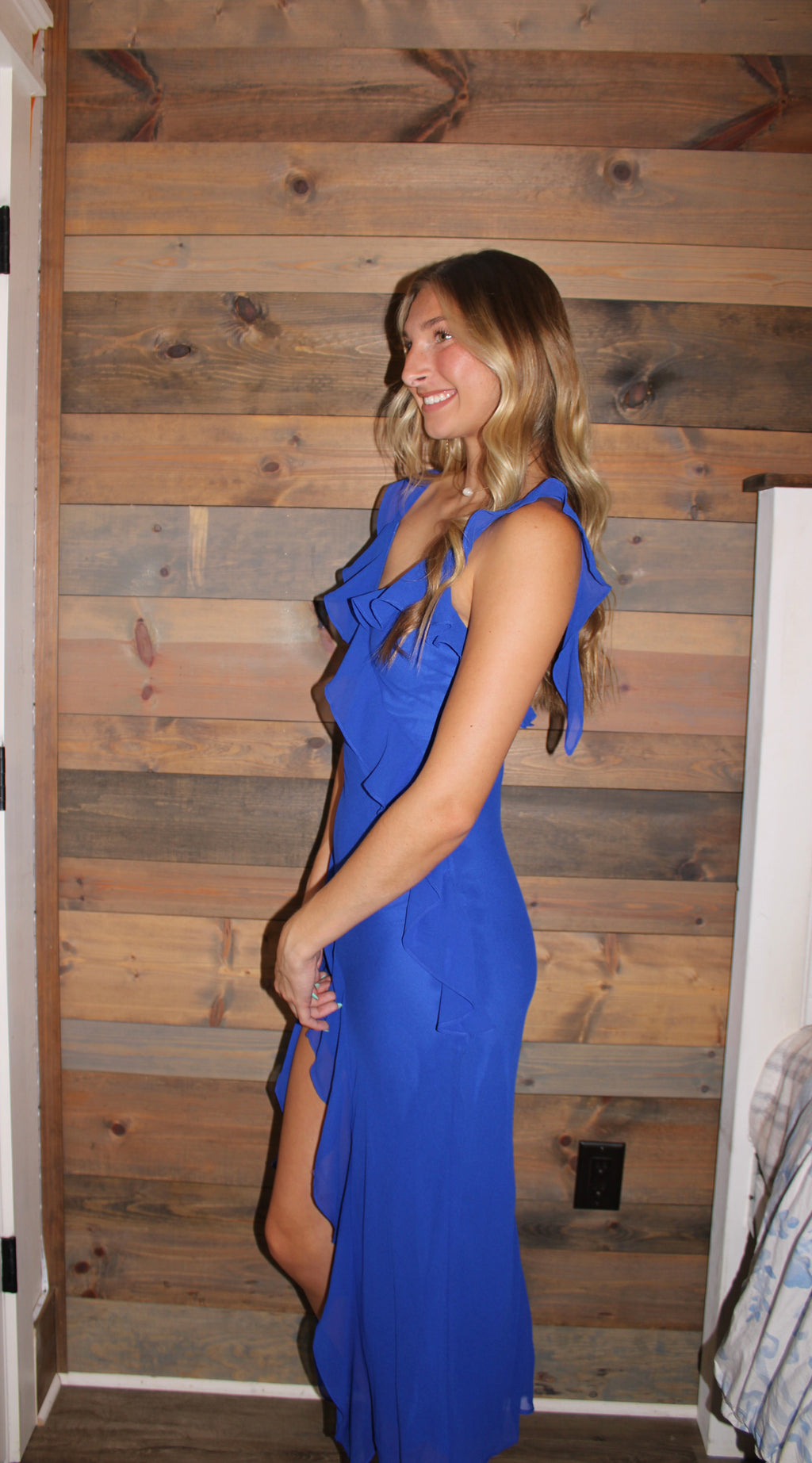 Aniya Sleeveless Ruffle Mini