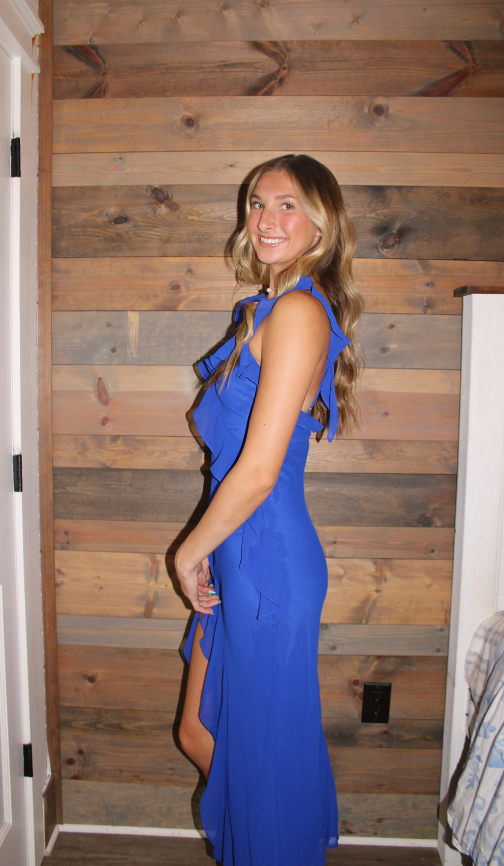 Aniya Sleeveless Ruffle Mini