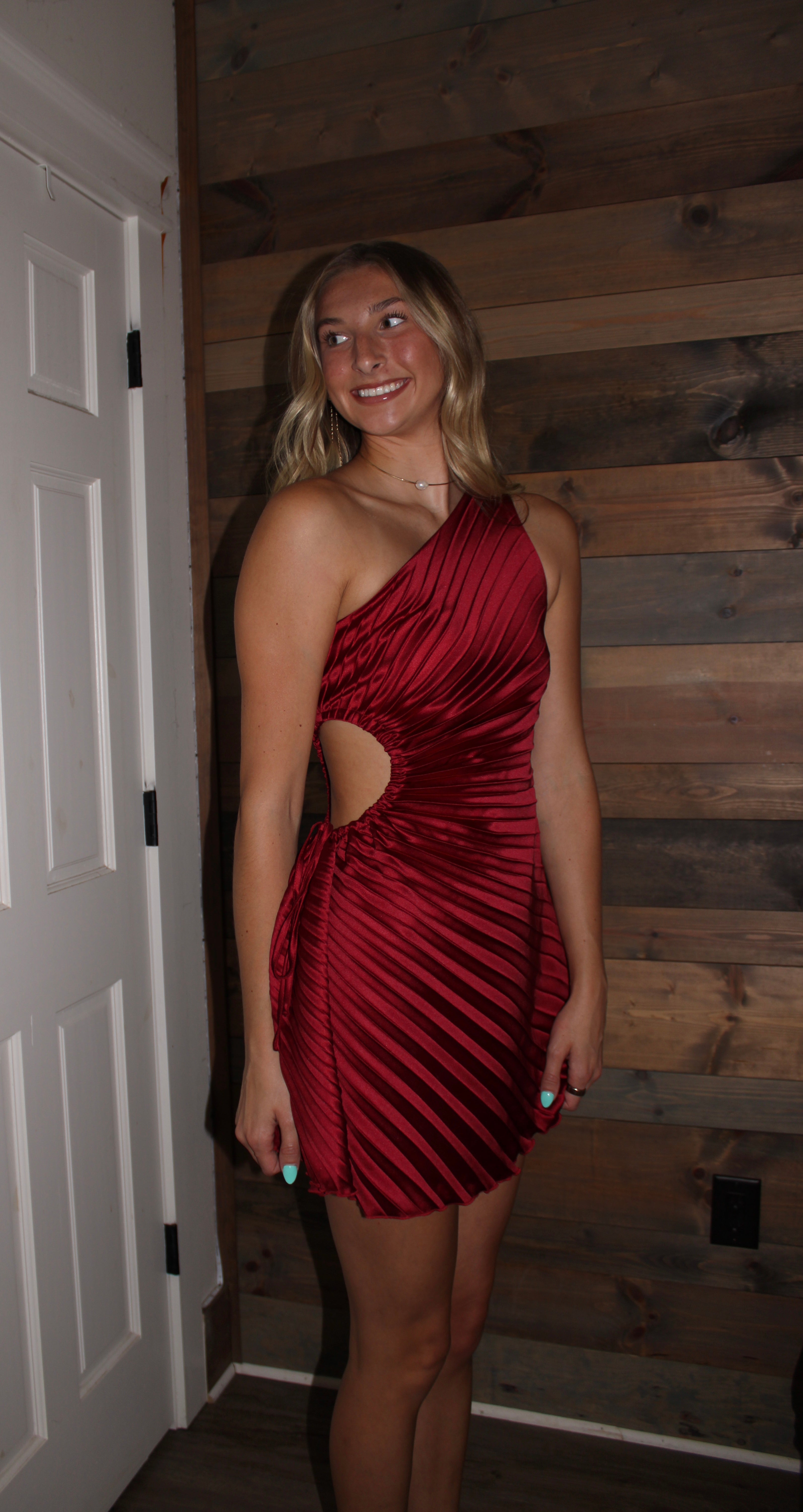 Melanie One-Shoulder Mini