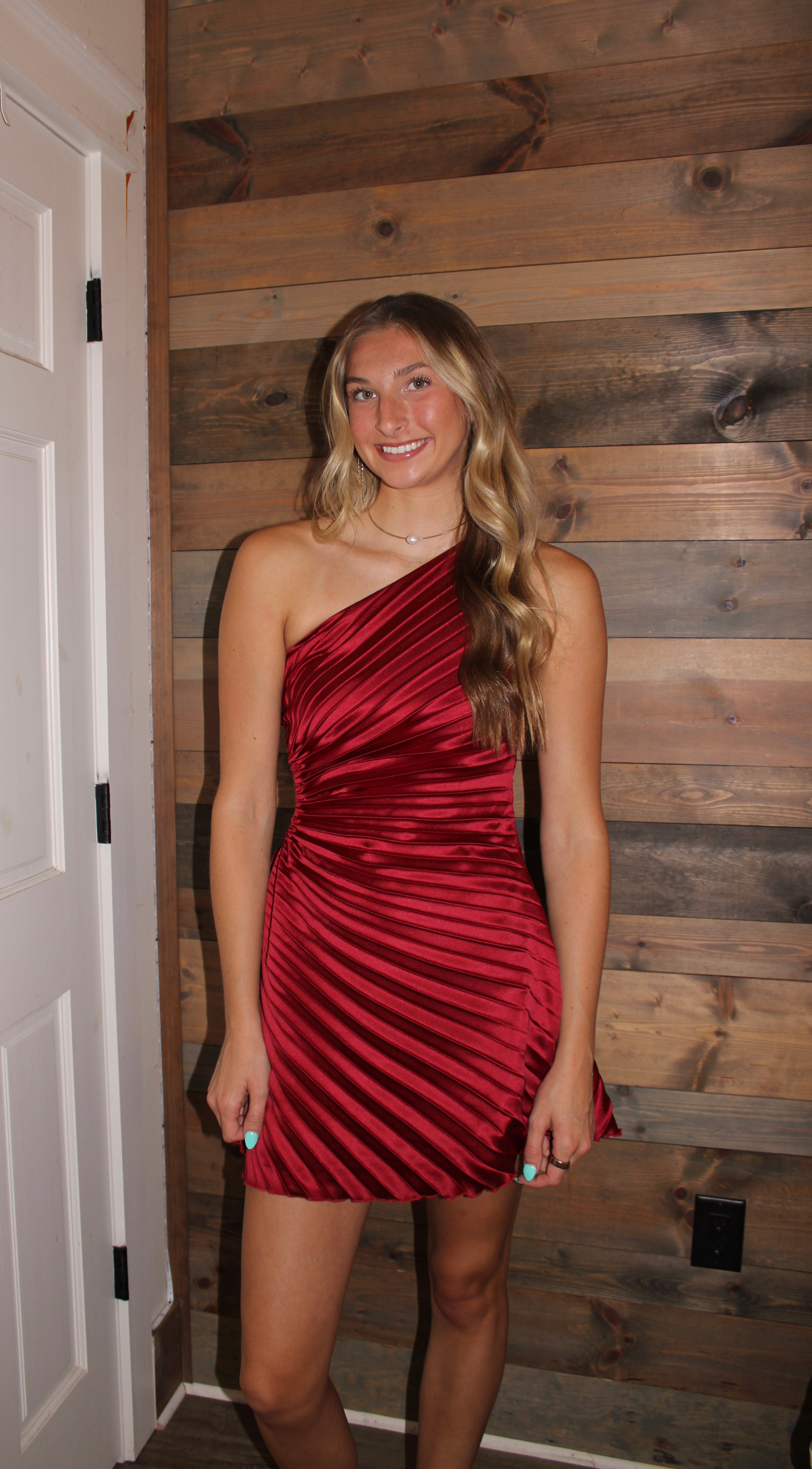 Melanie One-Shoulder Mini