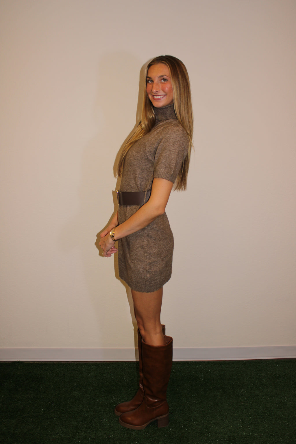 Polly Belted Dress